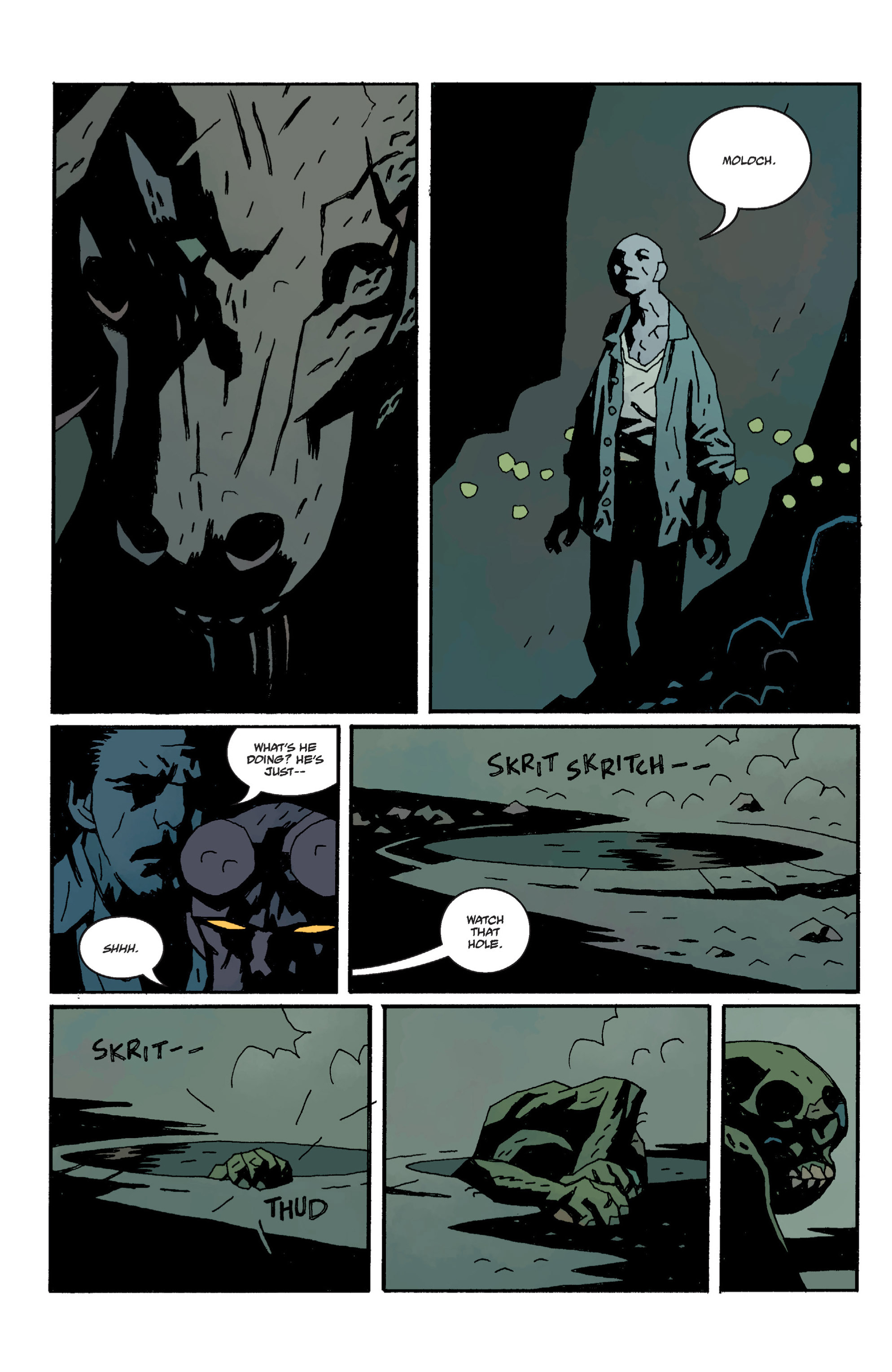 Read online Hellboy comic -  Issue #10 - 122
