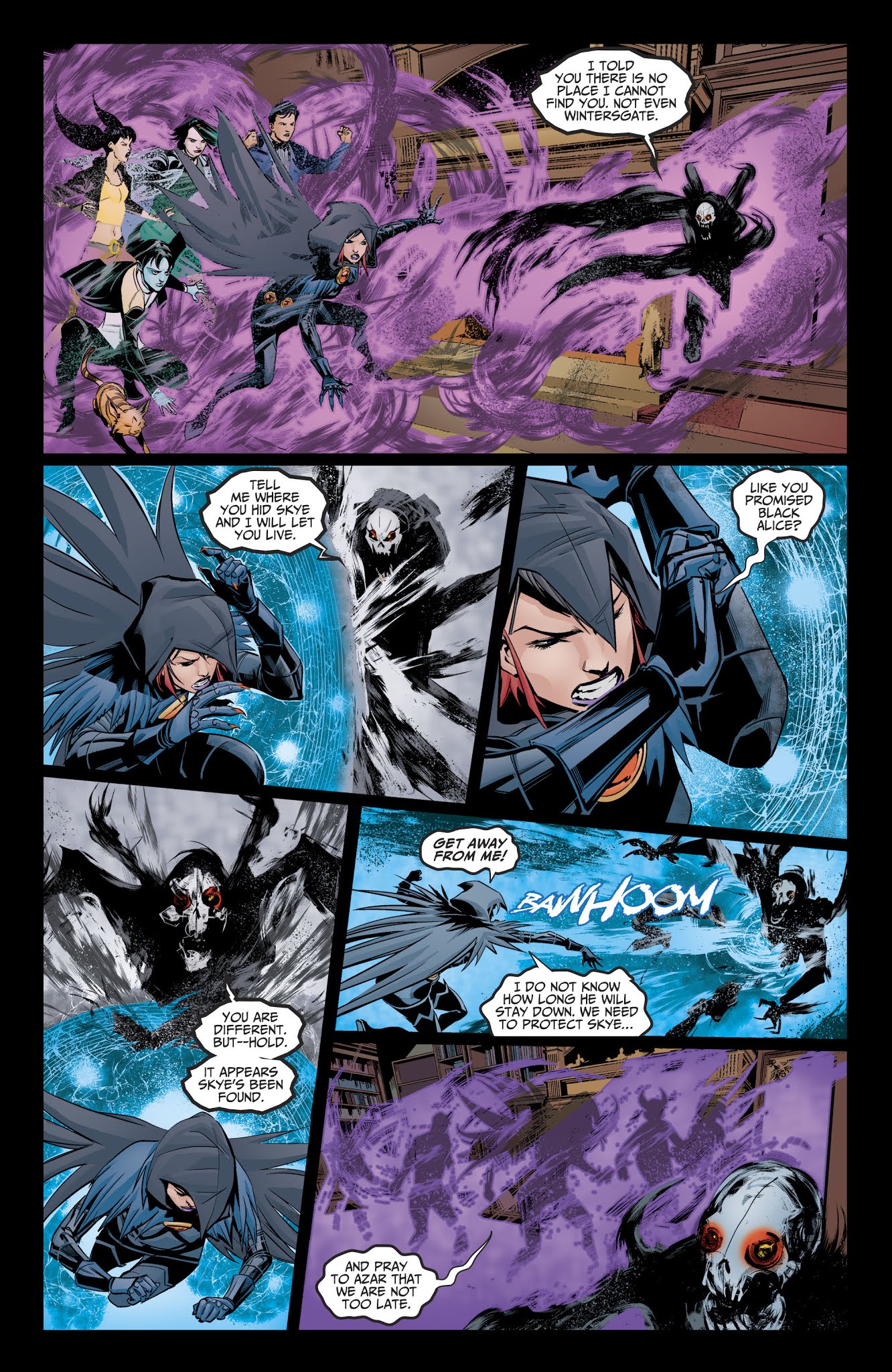 Read online Raven: Daughter of Darkness comic -  Issue #11 - 12