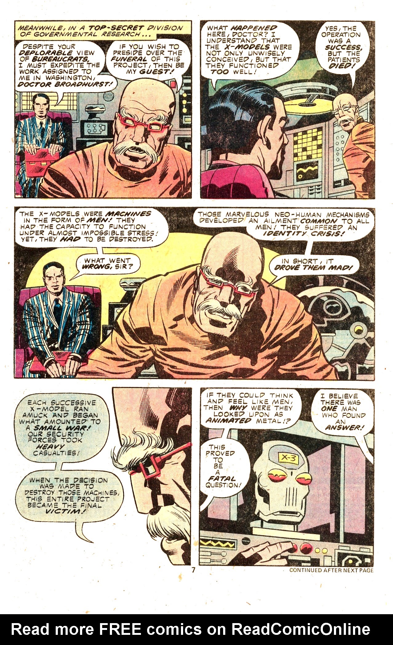 Read online Machine Man (1978) comic -  Issue #1 - 10