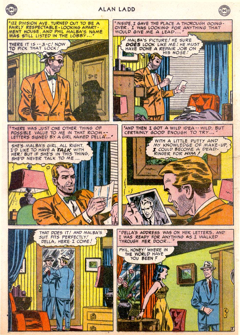 Read online Adventures of Alan Ladd comic -  Issue #4 - 10