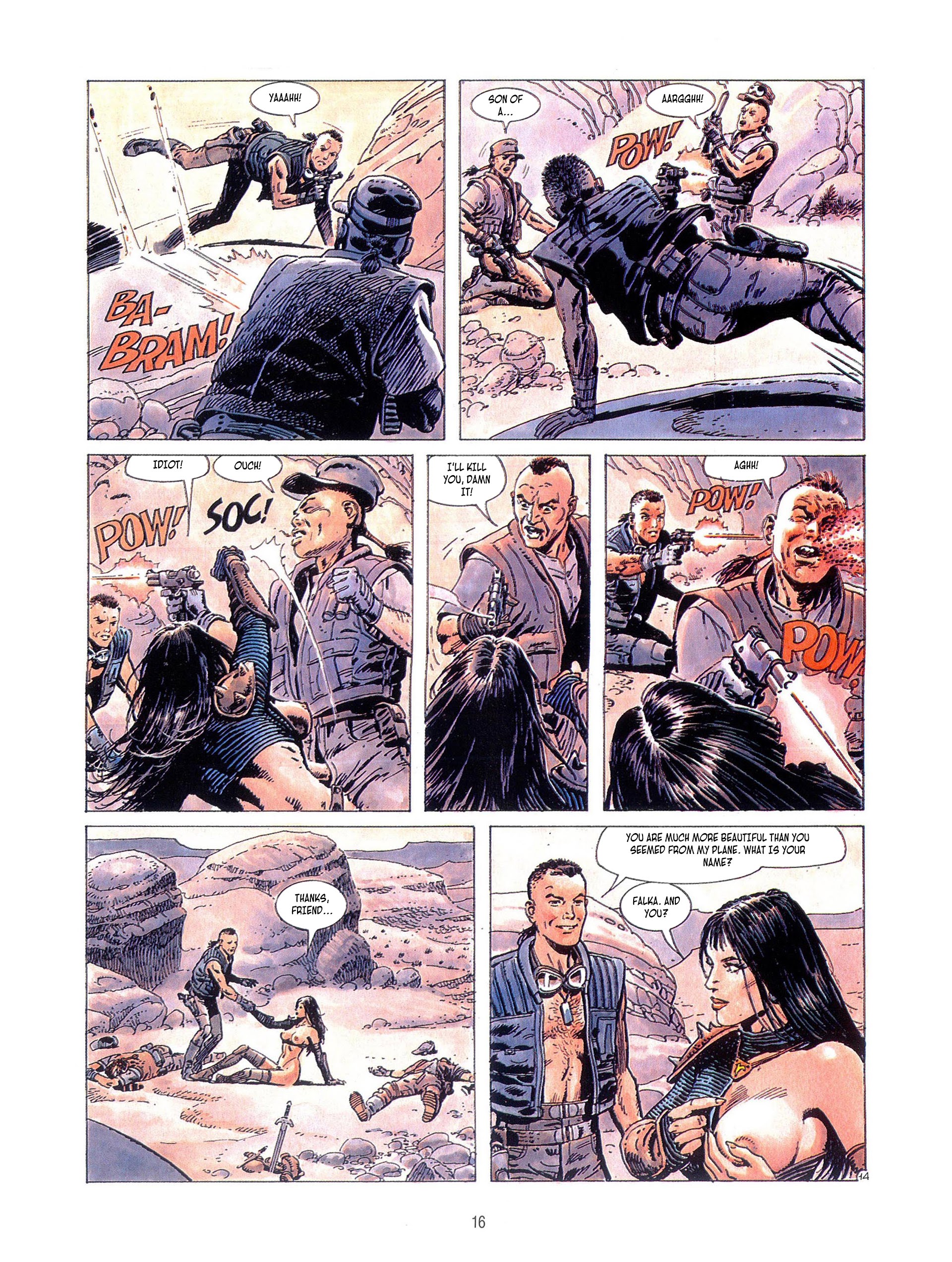 Read online Falka comic -  Issue #2 - 16