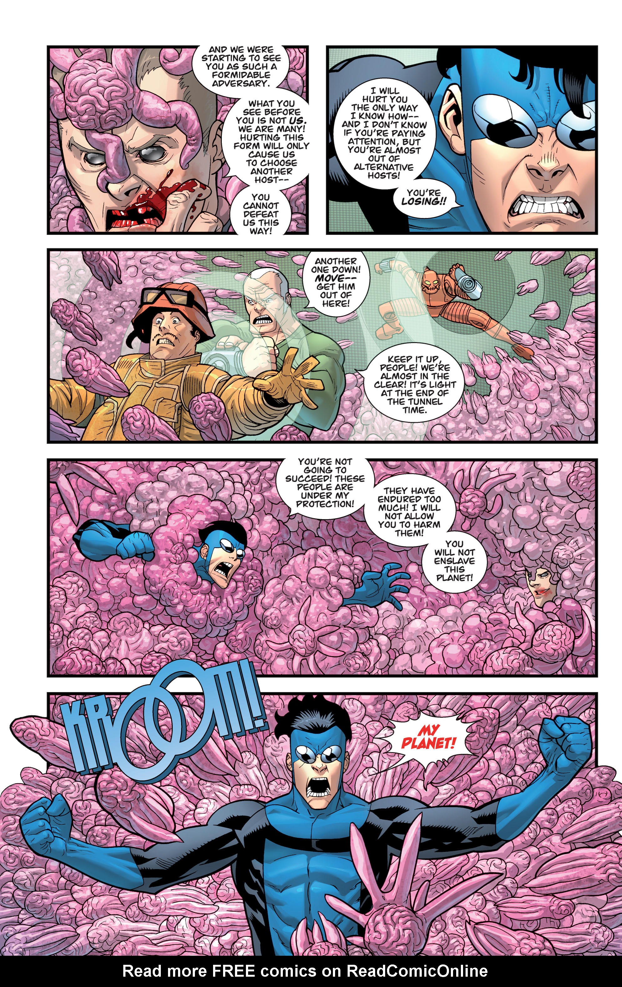 Read online Invincible comic -  Issue # _TPB 13 - Growing Pains - 96