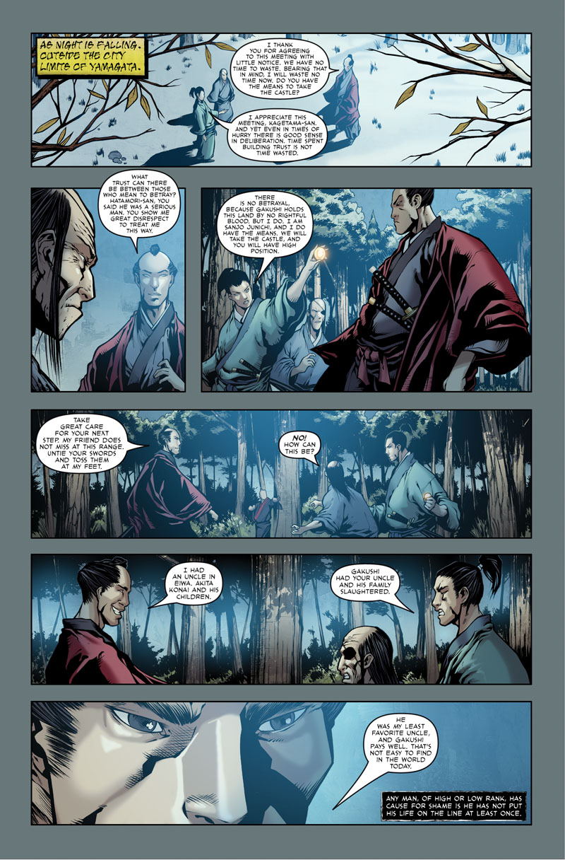 Read online Samurai's Blood comic -  Issue #4 - 10