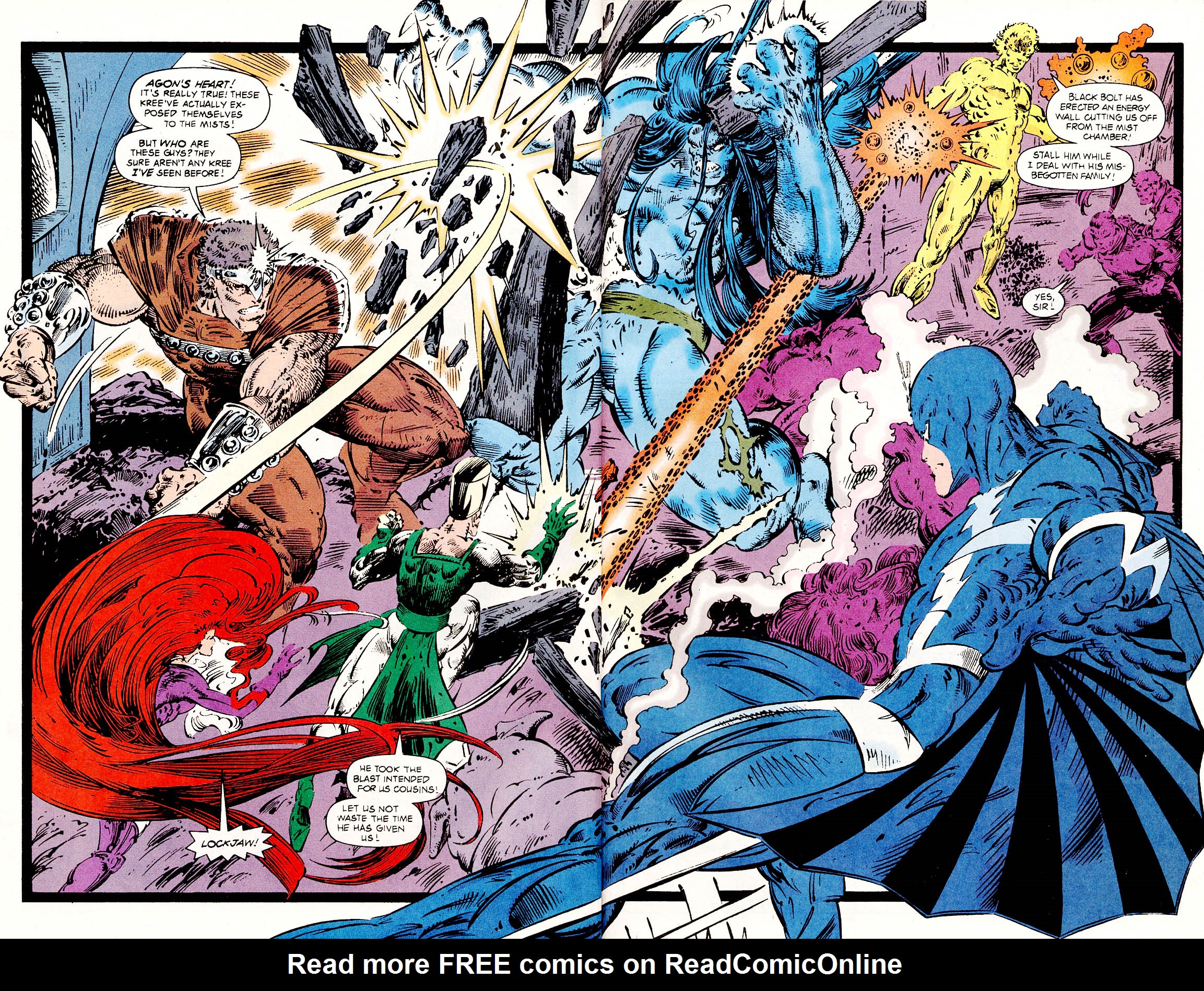 Read online Inhumans: The Great Refuge comic -  Issue # Full - 39