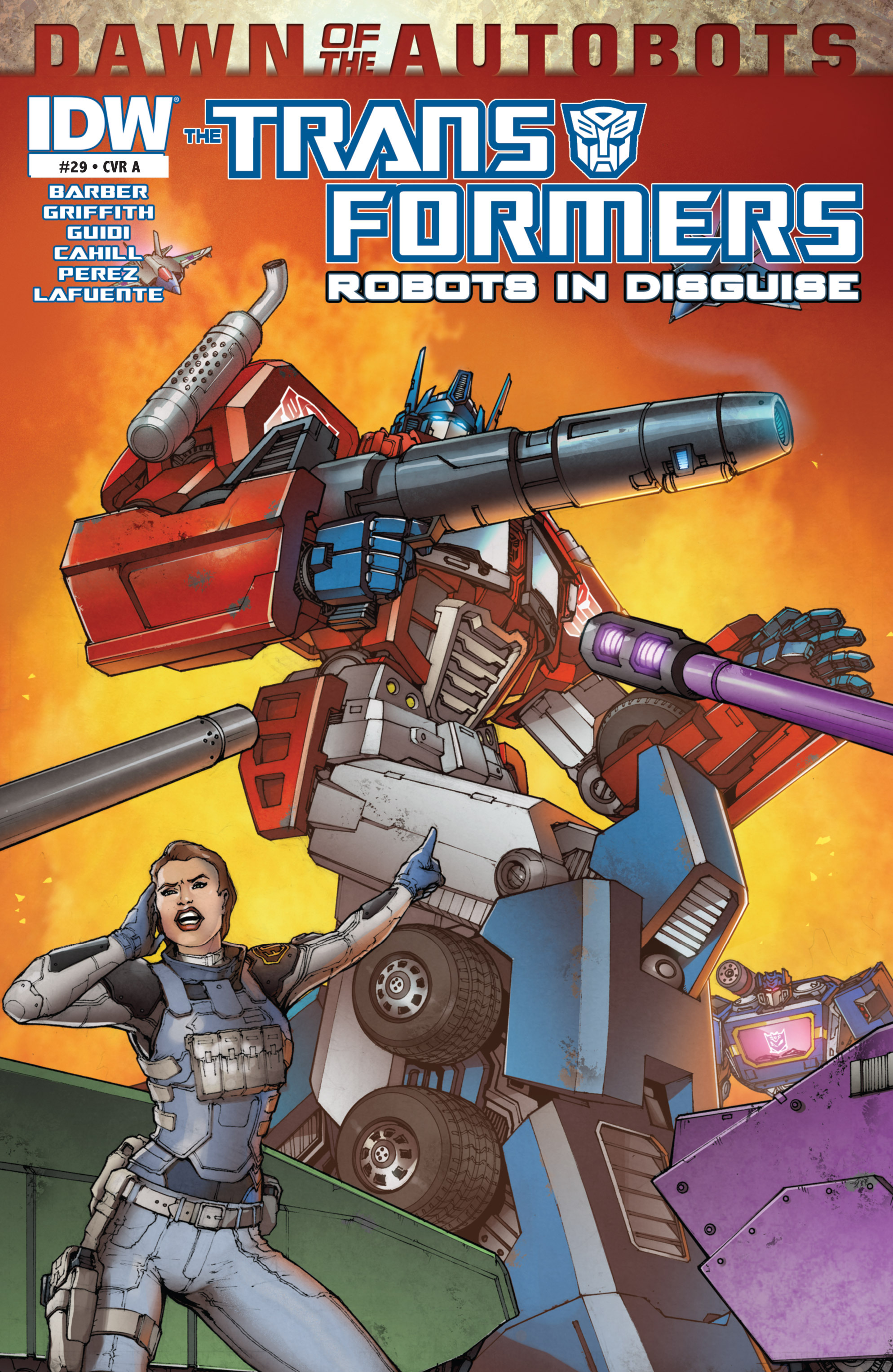 Read online Transformers: Robots In Disguise (2012) comic -  Issue #29 - 1