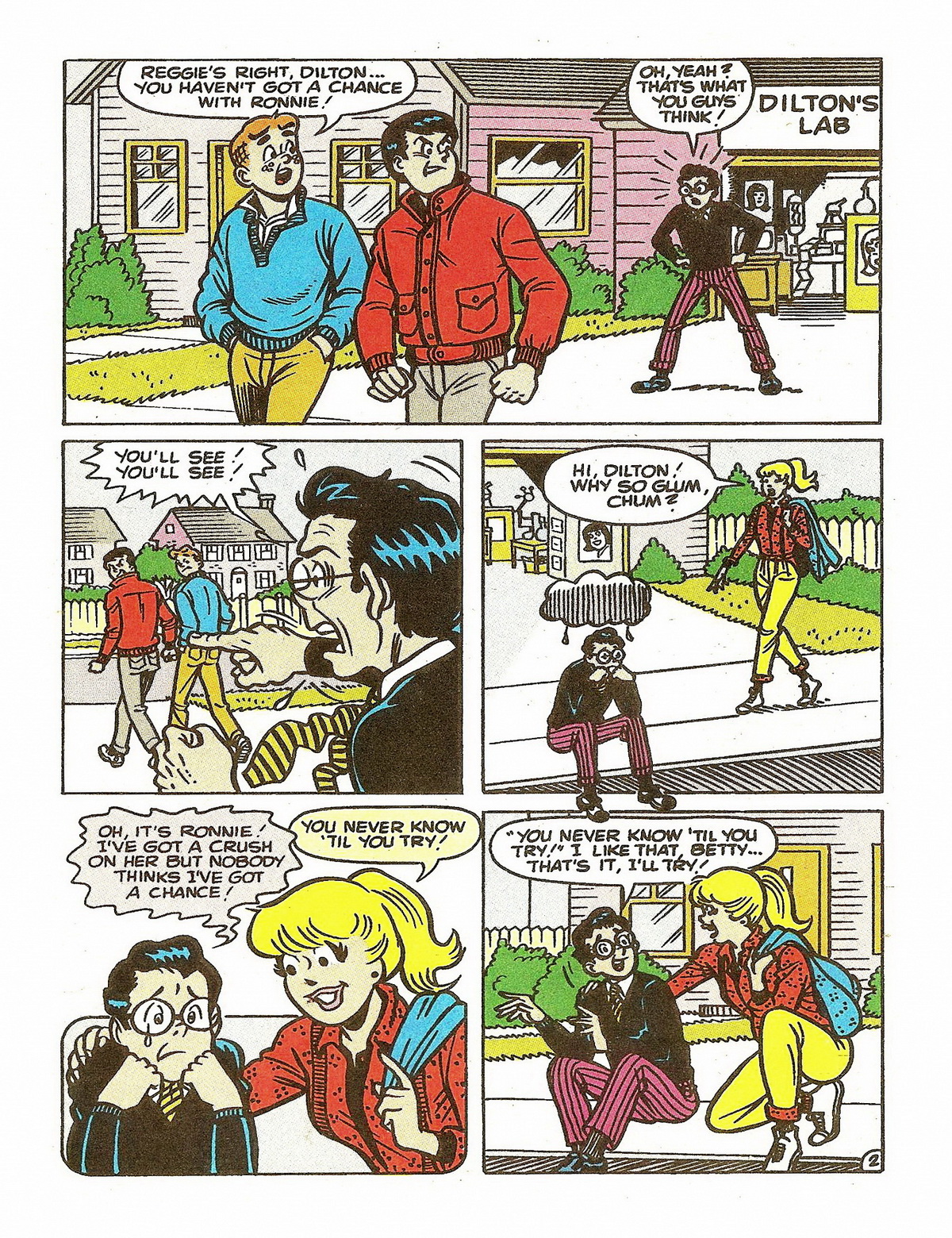 Read online Archie's Pals 'n' Gals Double Digest Magazine comic -  Issue #31 - 172
