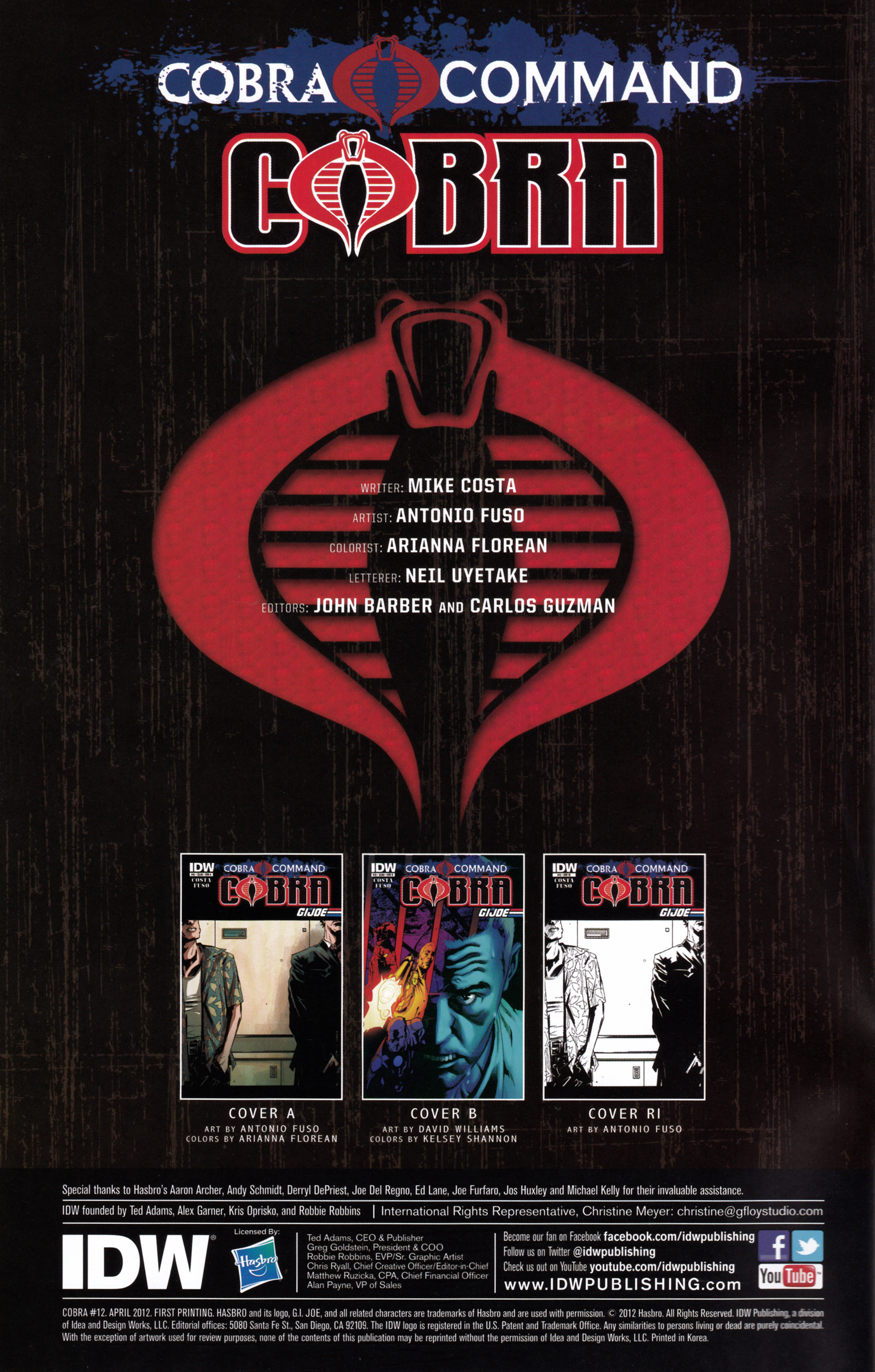 Read online G.I. Joe Cobra (2011) comic -  Issue #12 - 3