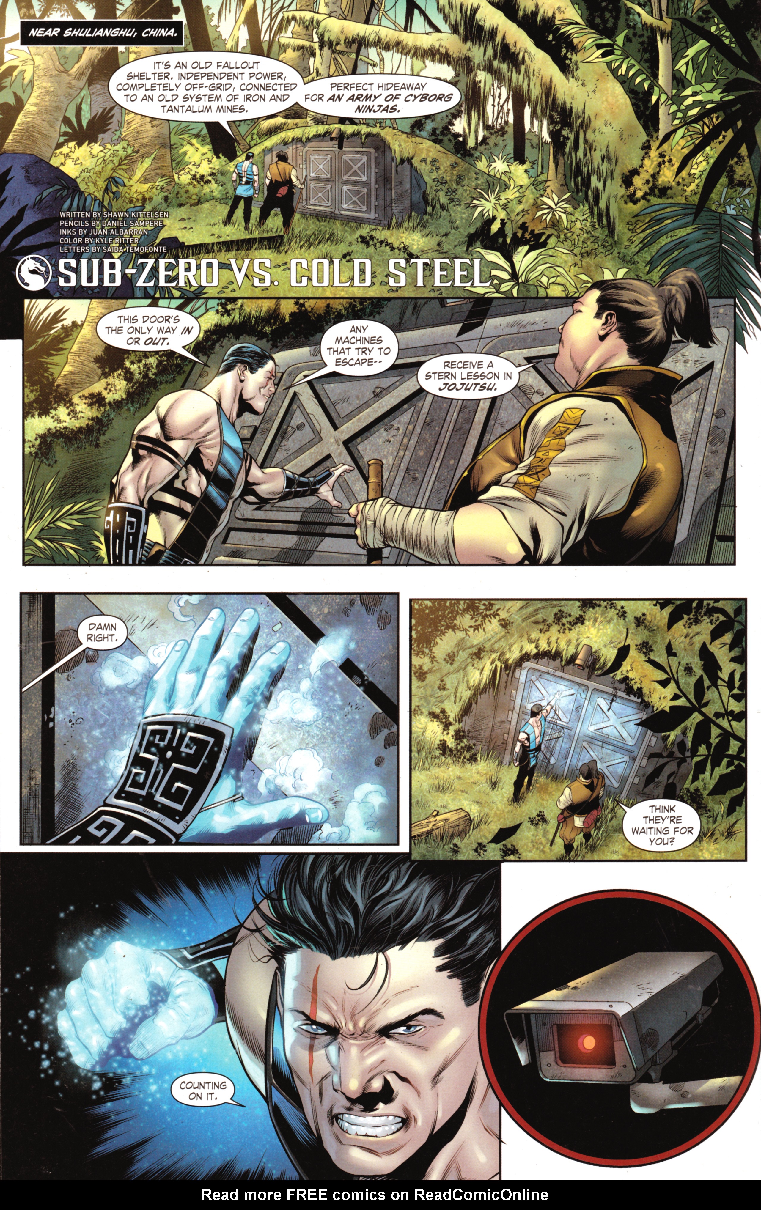 Read online Mortal Kombat X [II] comic -  Issue #12 - 18