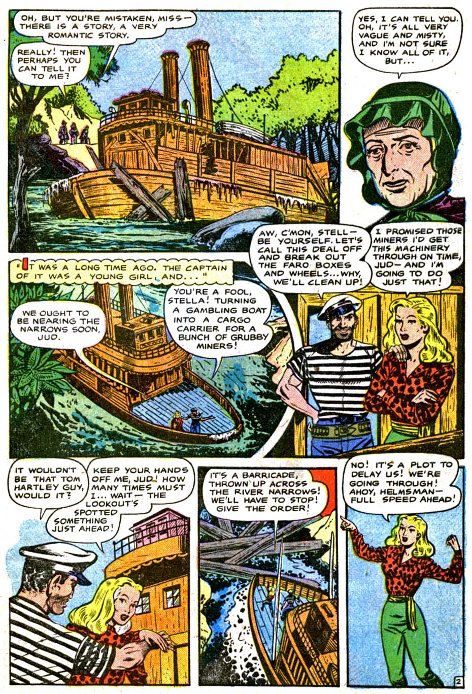 Read online Cowgirl Romances (1950) comic -  Issue #3 - 40