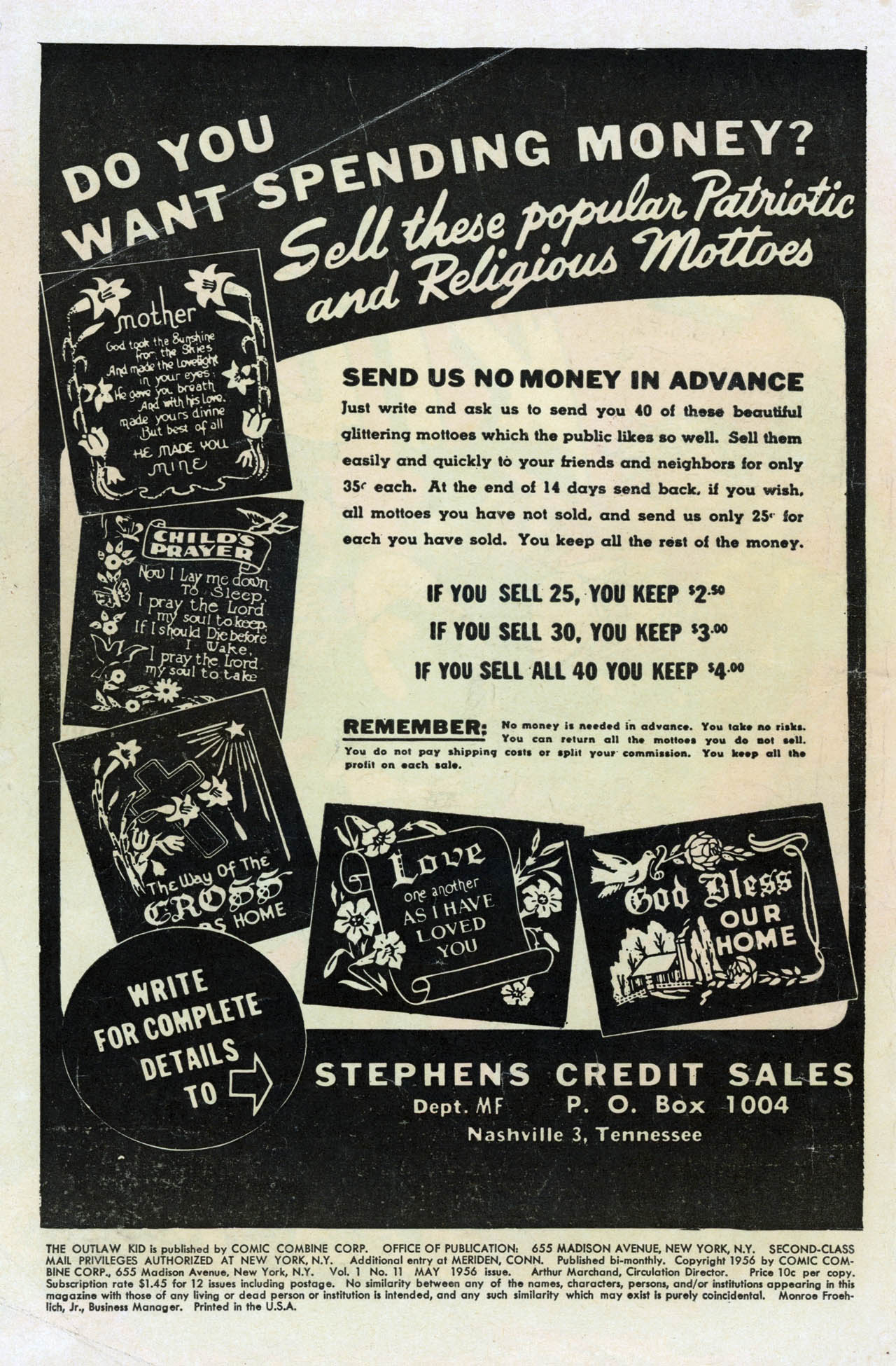 Read online The Outlaw Kid (1954) comic -  Issue #11 - 2