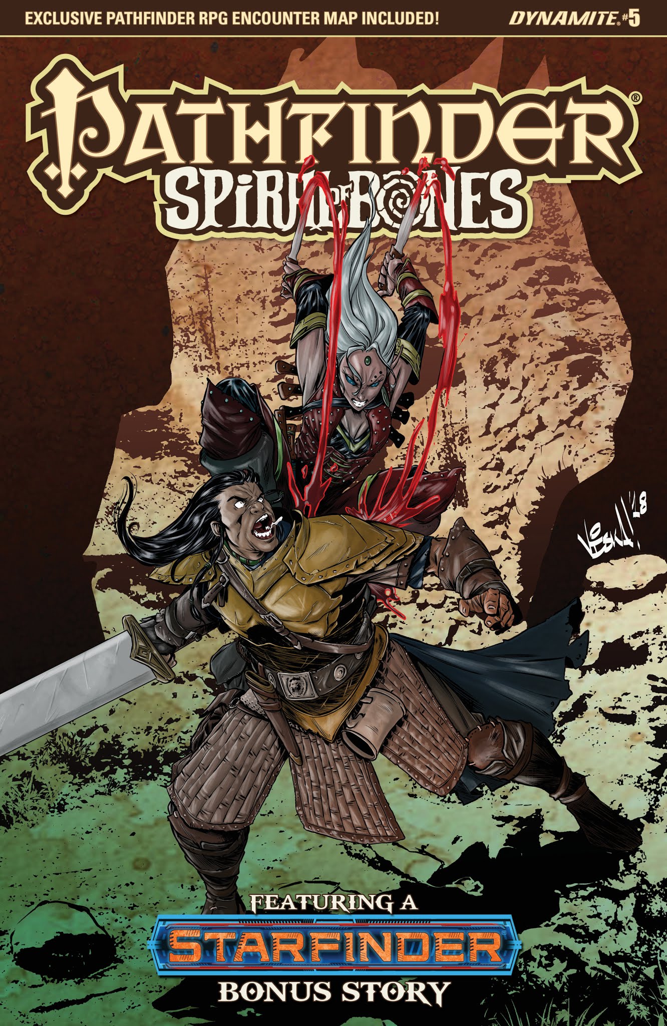 Read online Pathfinder: Spiral Of Bones comic -  Issue #5 - 2