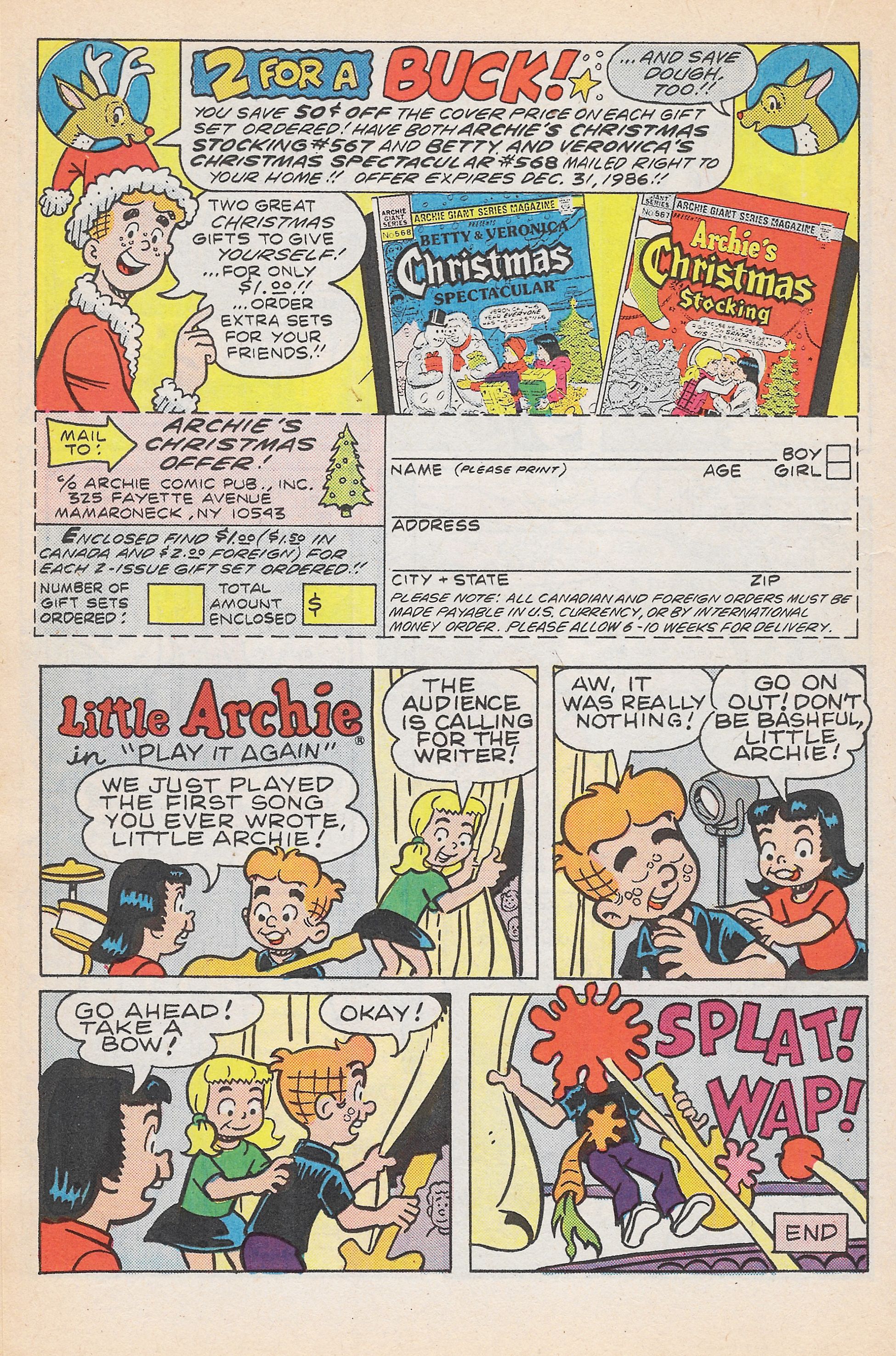 Read online Archie Giant Series Magazine comic -  Issue #566 - 16