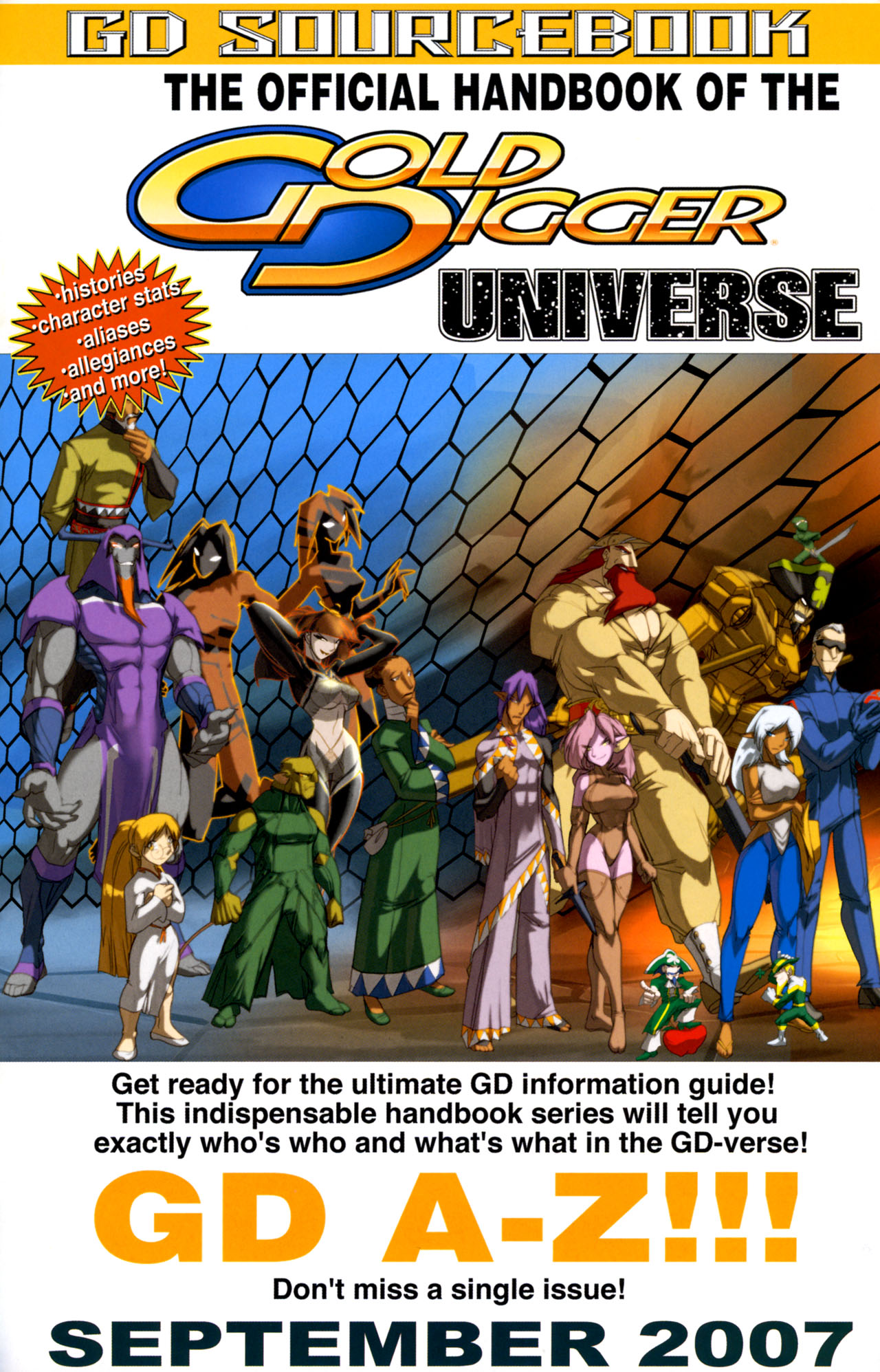 Read online Gold Digger Sourcebook: The Official Handbook of the GD Universe comic -  Issue #8 - 35