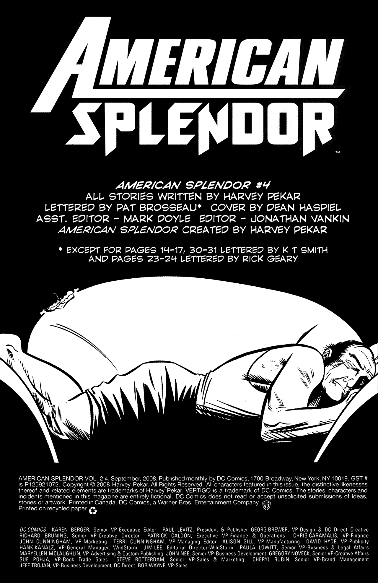Read online American Splendor (2008) comic -  Issue #4 - 33