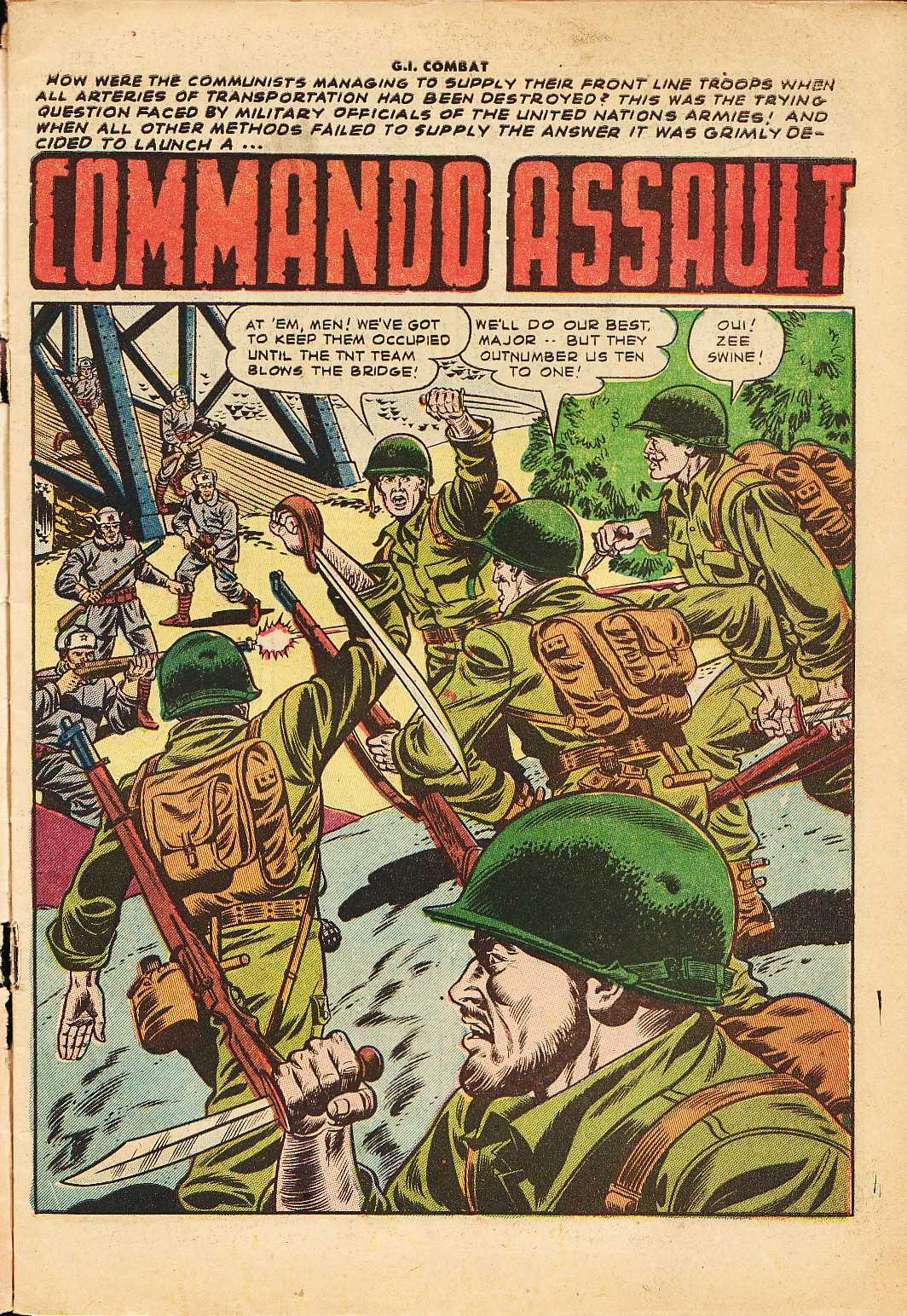 Read online G.I. Combat (1952) comic -  Issue #13 - 3