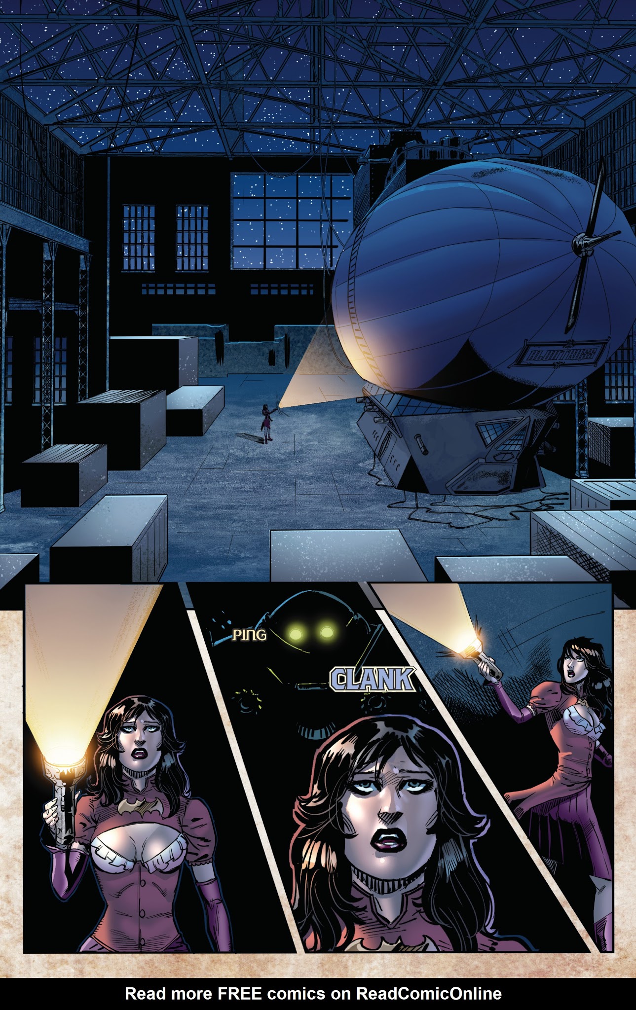 Read online Legenderry: Vampirella comic -  Issue # _TPB - 47