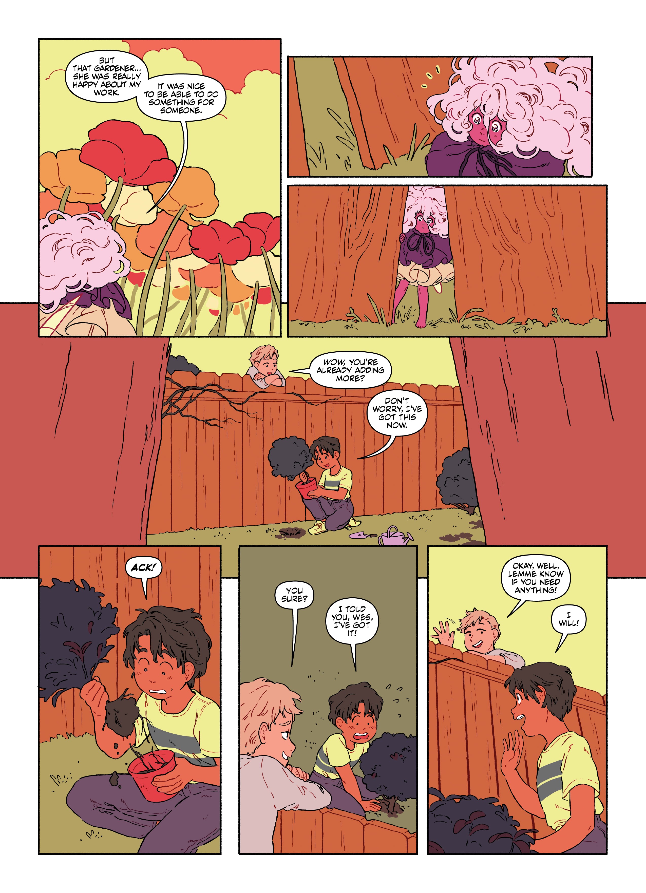 Read online Sprite and the Gardener comic -  Issue # TPB - 36