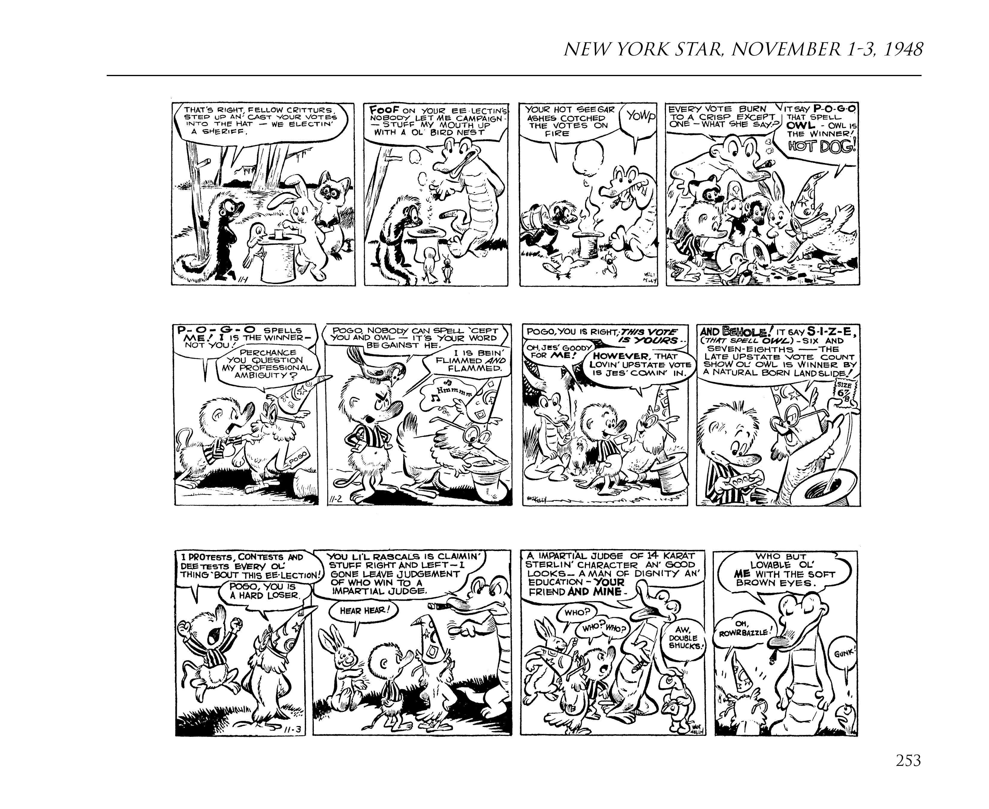 Read online Pogo by Walt Kelly: The Complete Syndicated Comic Strips comic -  Issue # TPB 1 (Part 3) - 71