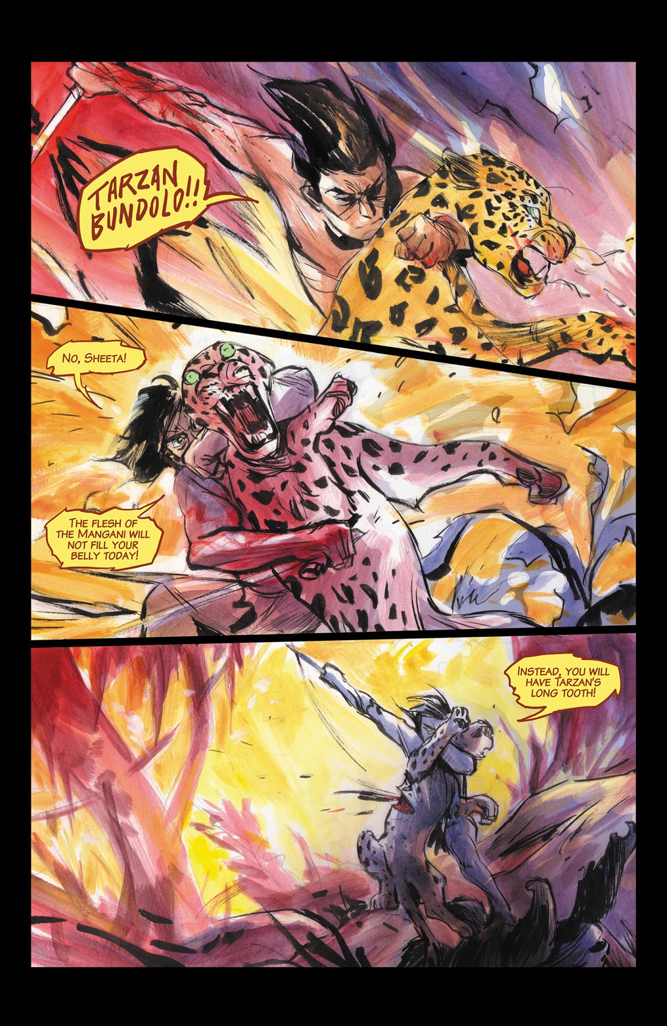 Read online Edgar Rice Burroughs' Jungle Tales of Tarzan comic -  Issue # TPB (Part 1) - 39