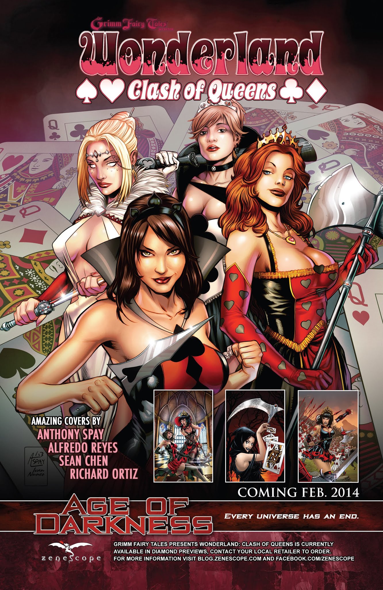 Read online Grimm Fairy Tales presents Wonderland: Asylum comic -  Issue #1 - 25