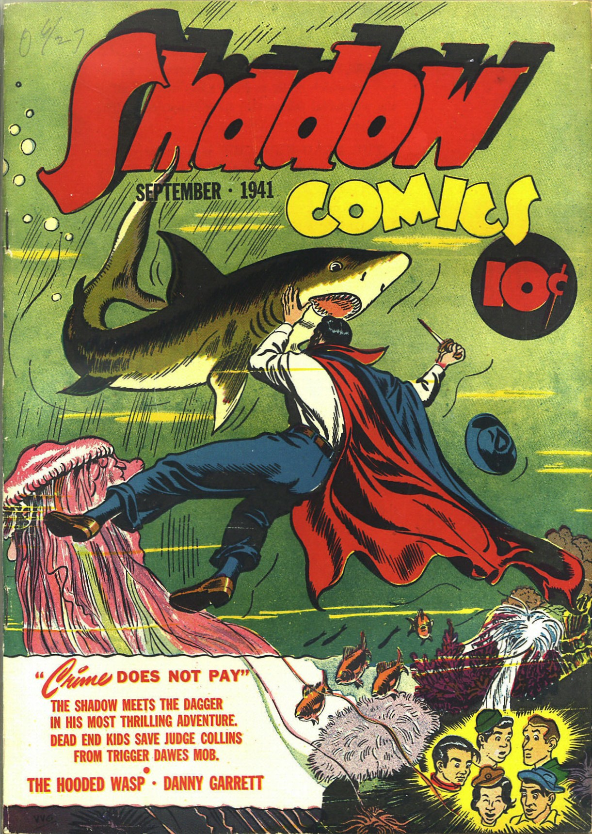 Read online Shadow Comics comic -  Issue #12 - 1
