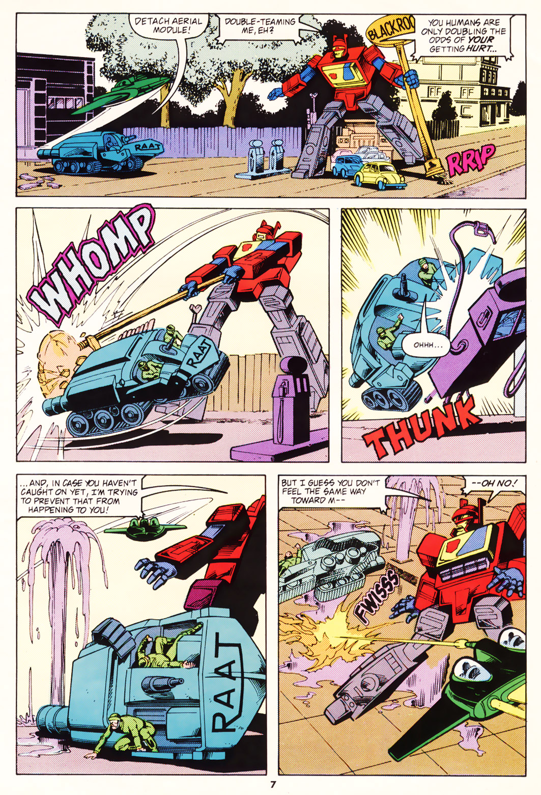 Read online The Transformers (UK) comic -  Issue #139 - 7