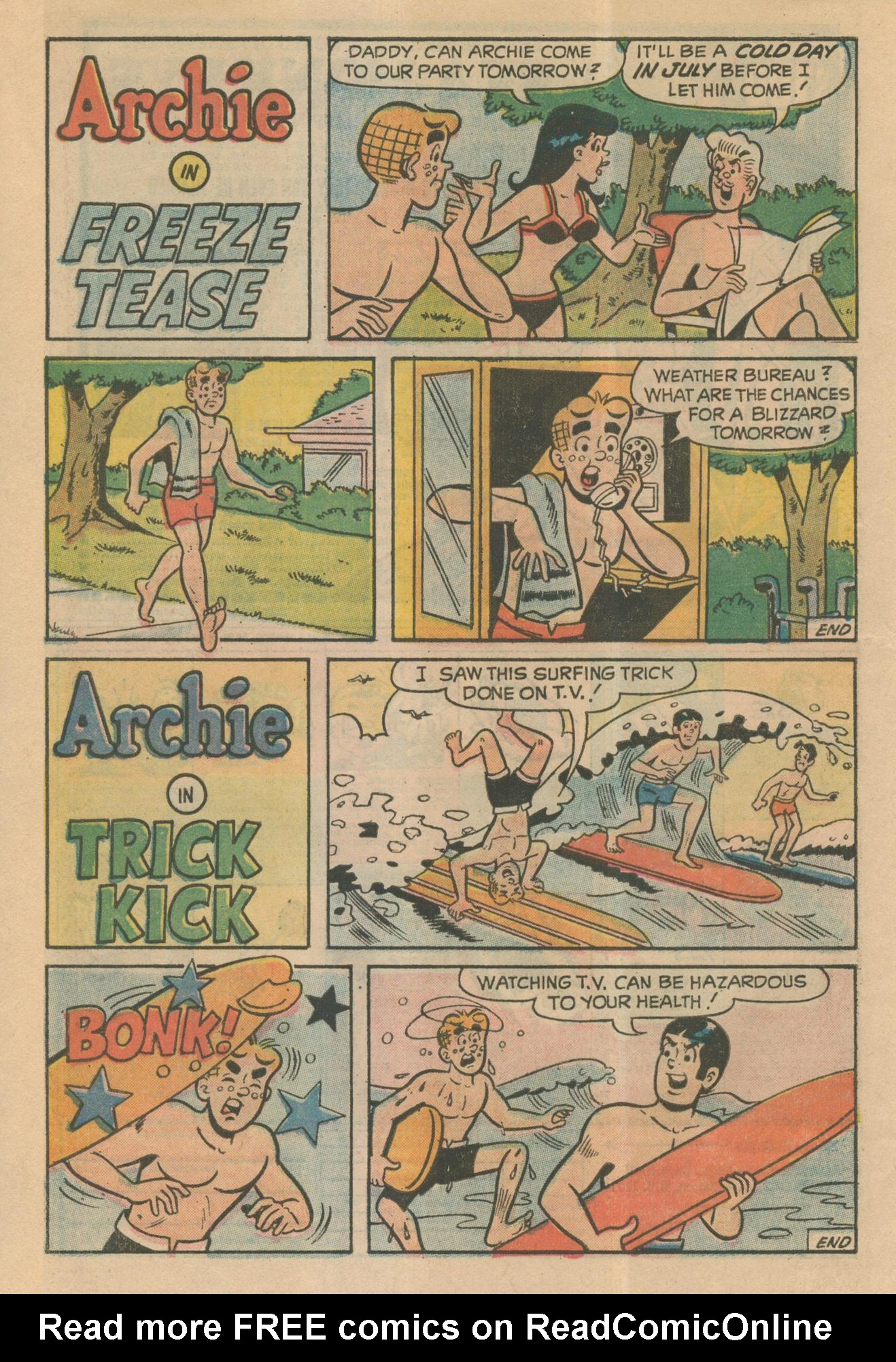 Read online Everything's Archie comic -  Issue #28 - 22