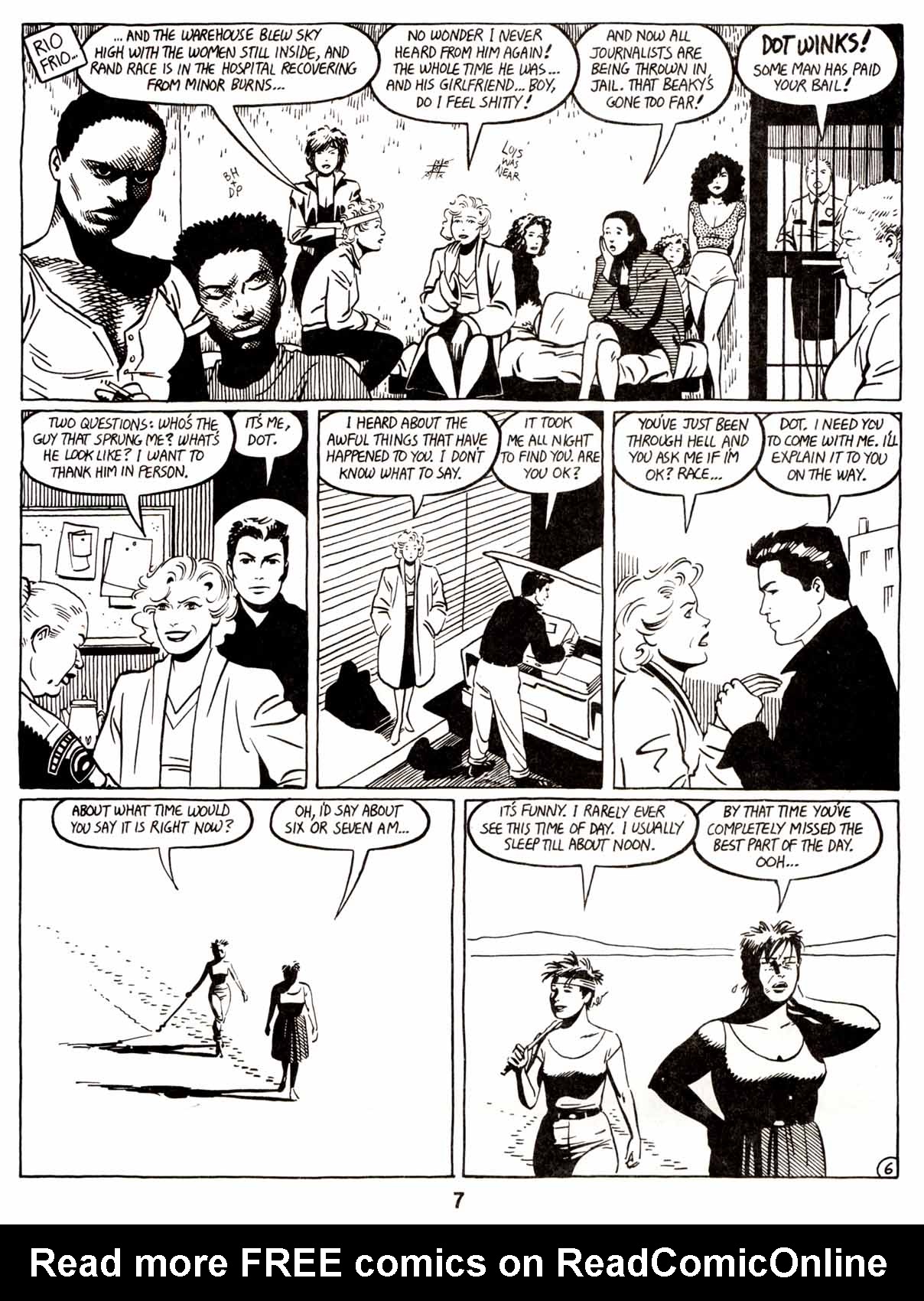 Read online Love and Rockets (1982) comic -  Issue #10 - 9