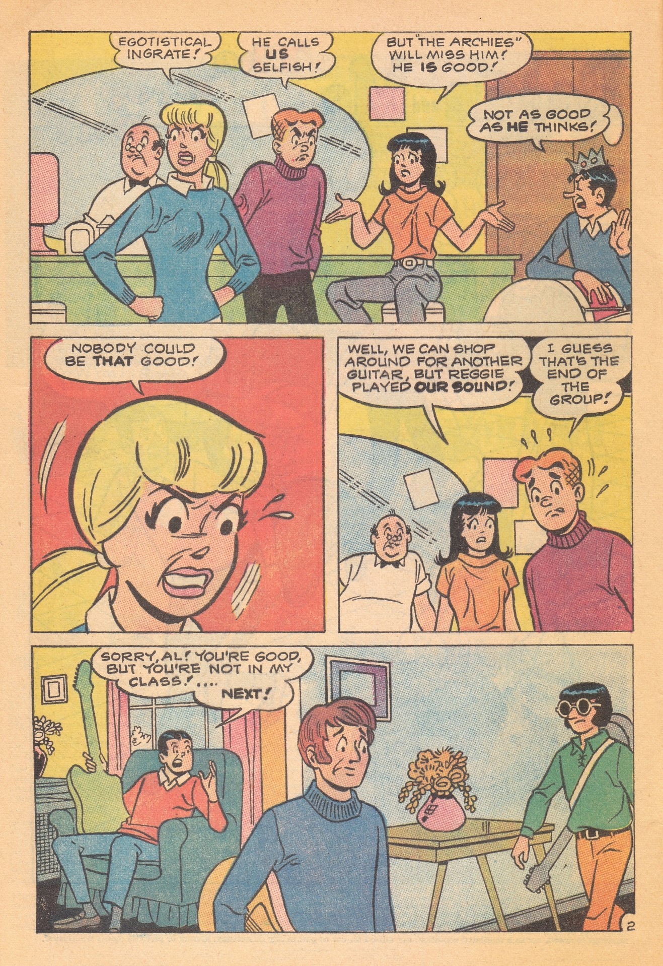 Read online Reggie and Me (1966) comic -  Issue #38 - 4