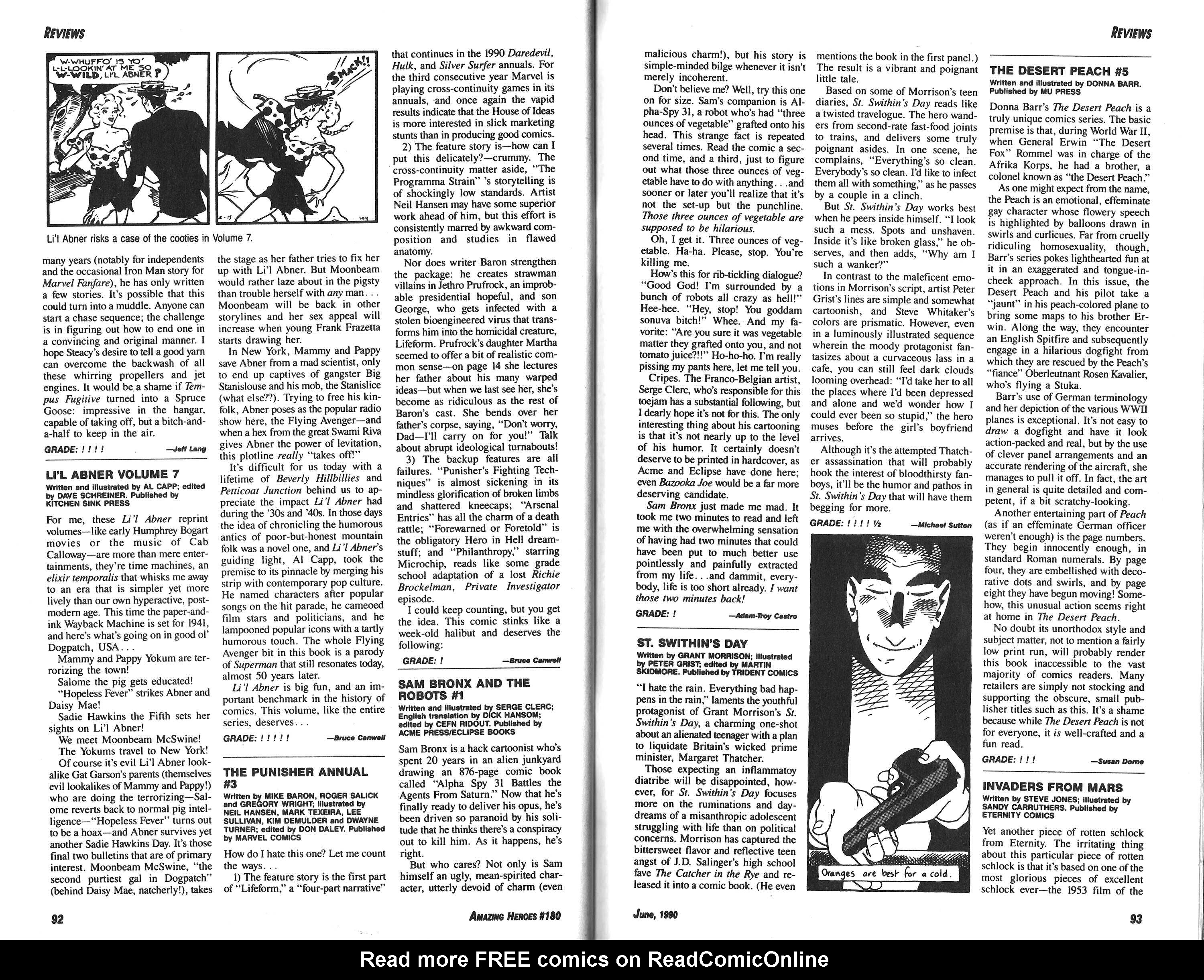 Read online Amazing Heroes comic -  Issue #180 - 47