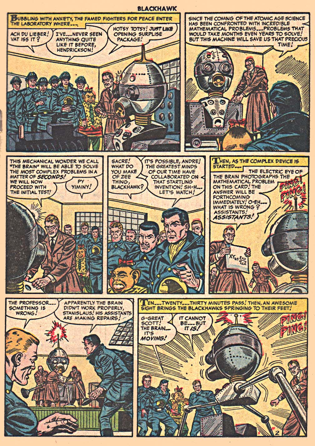Read online Blackhawk (1957) comic -  Issue #77 - 19