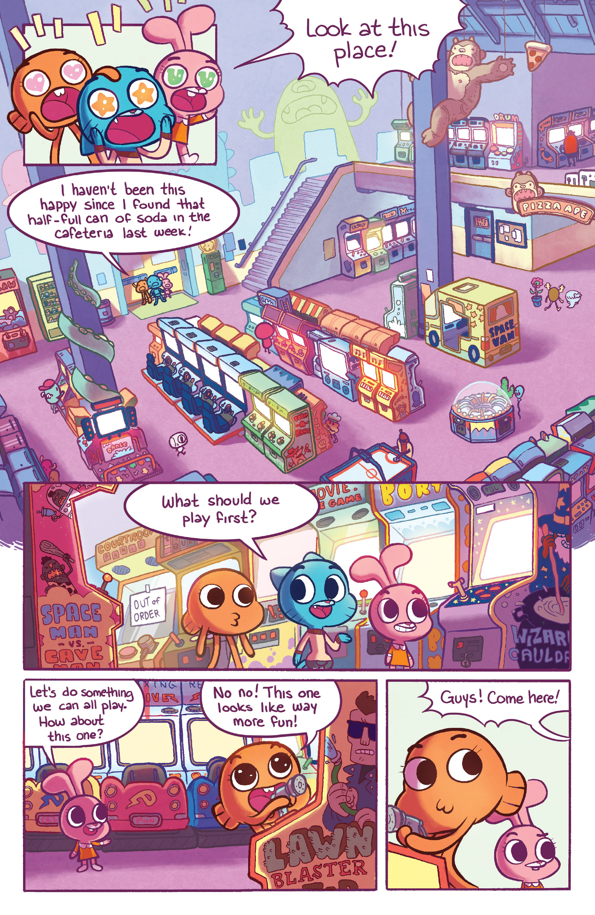 Read online The Amazing World of Gumball comic -  Issue # _Special 1 - 4