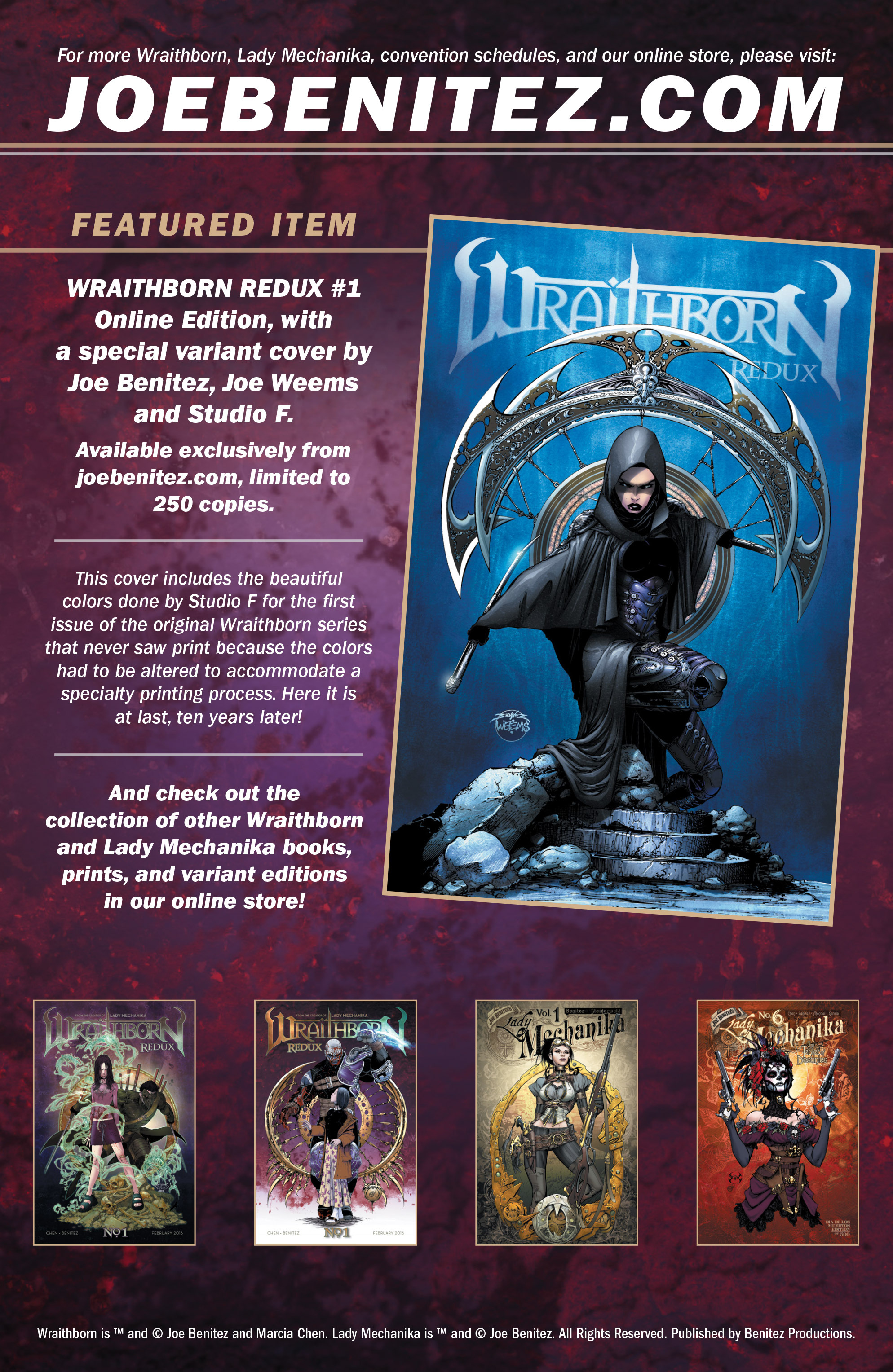 Read online Wraithborn Redux comic -  Issue #2 - 29