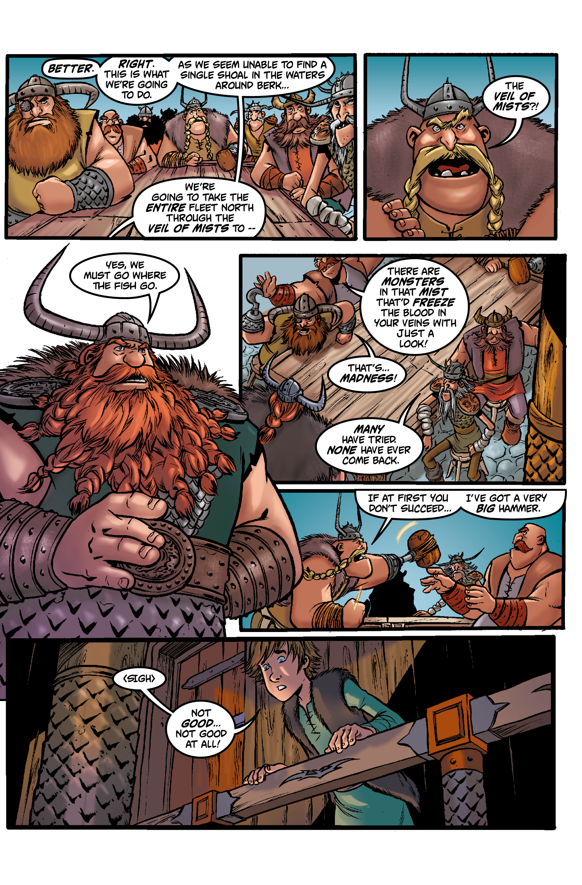 Read online Dragons Riders of Berk: Tales from Berk comic -  Issue # TPB - 64