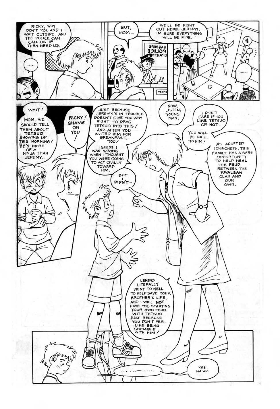 Read online Ninja High School (1986) comic -  Issue #63 - 12