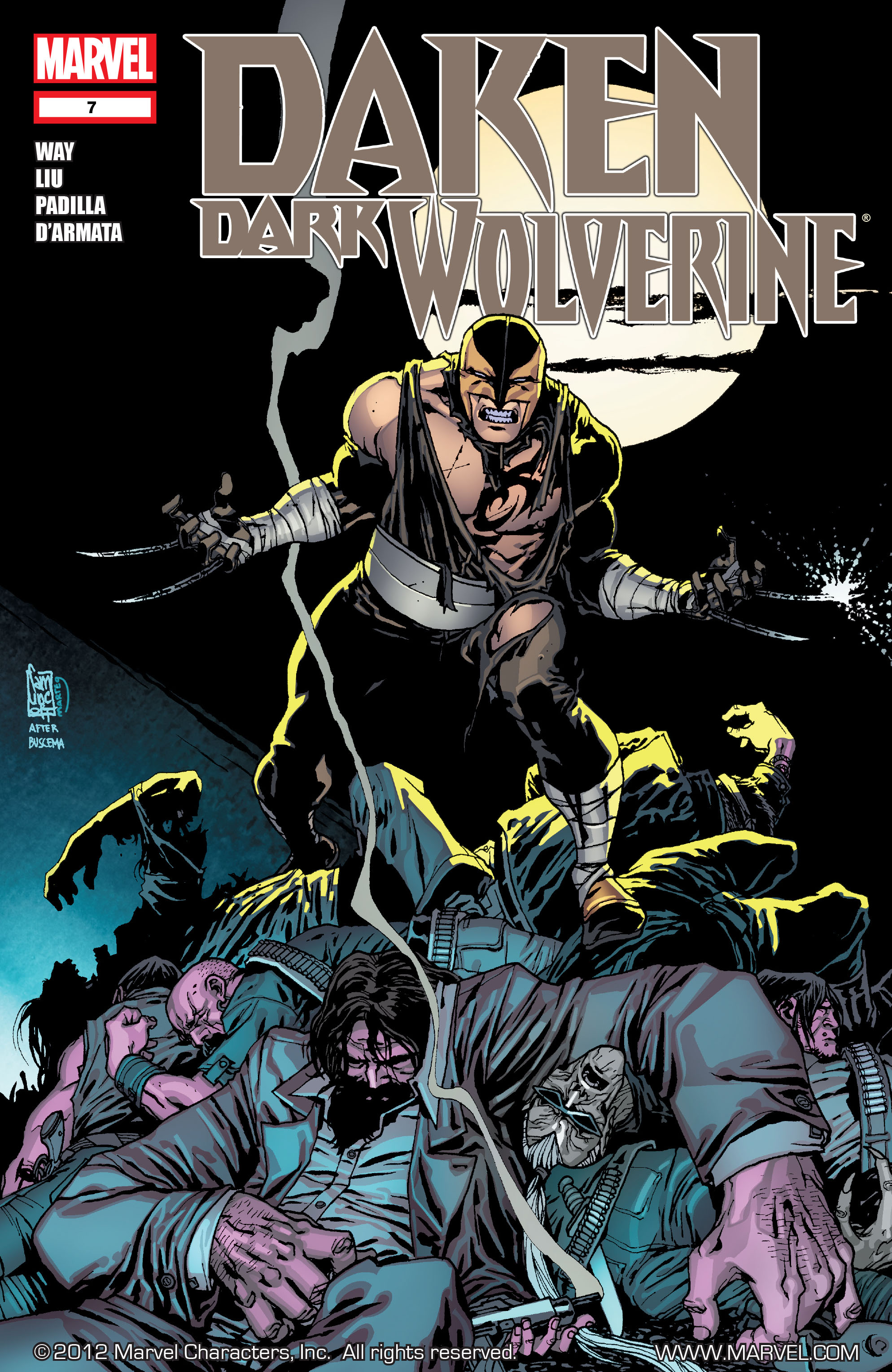 Read online Daken: Dark Wolverine comic -  Issue #7 - 1