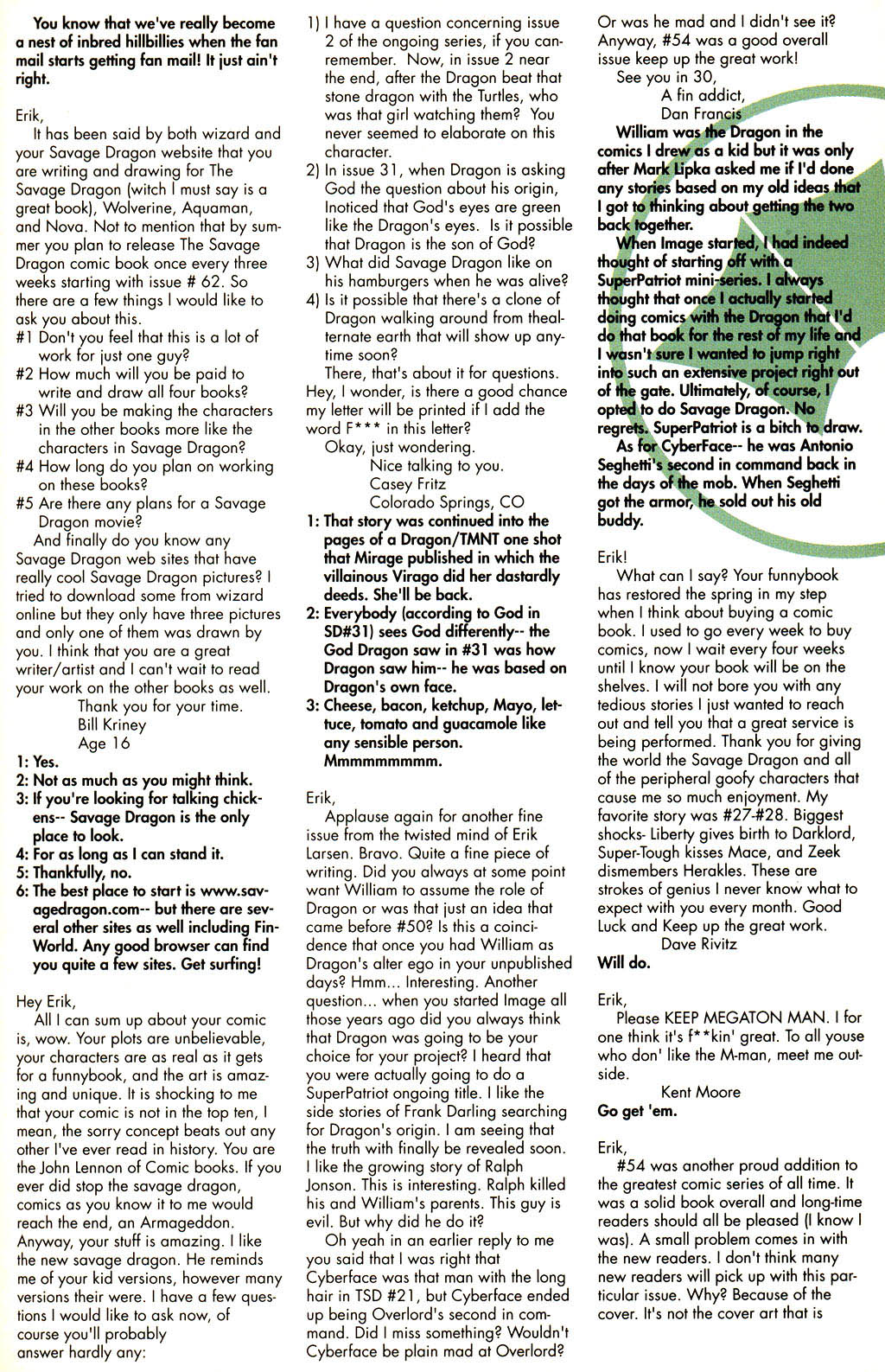 Read online The Savage Dragon (1993) comic -  Issue #56 - 25