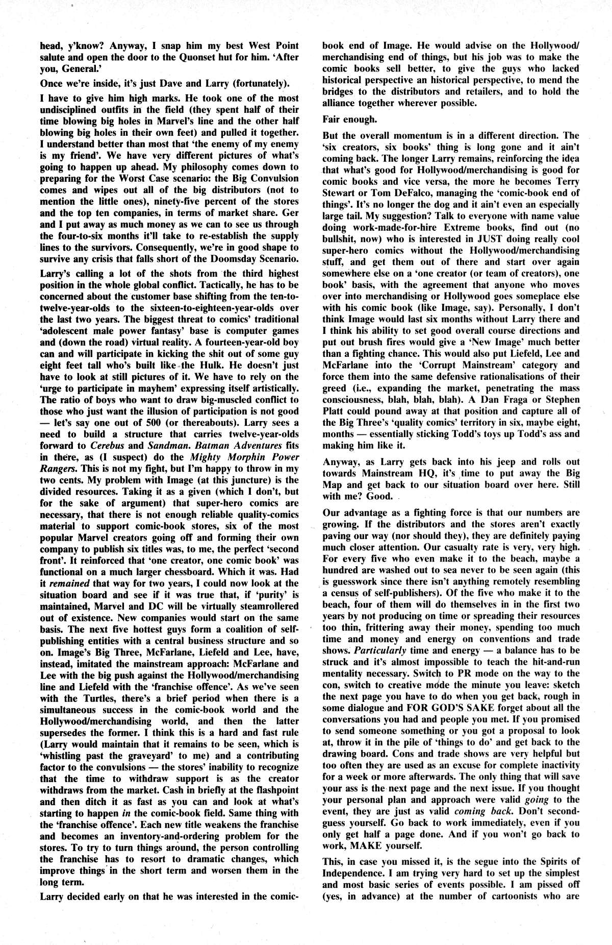 Cerebus Issue #190 #189 - English 5