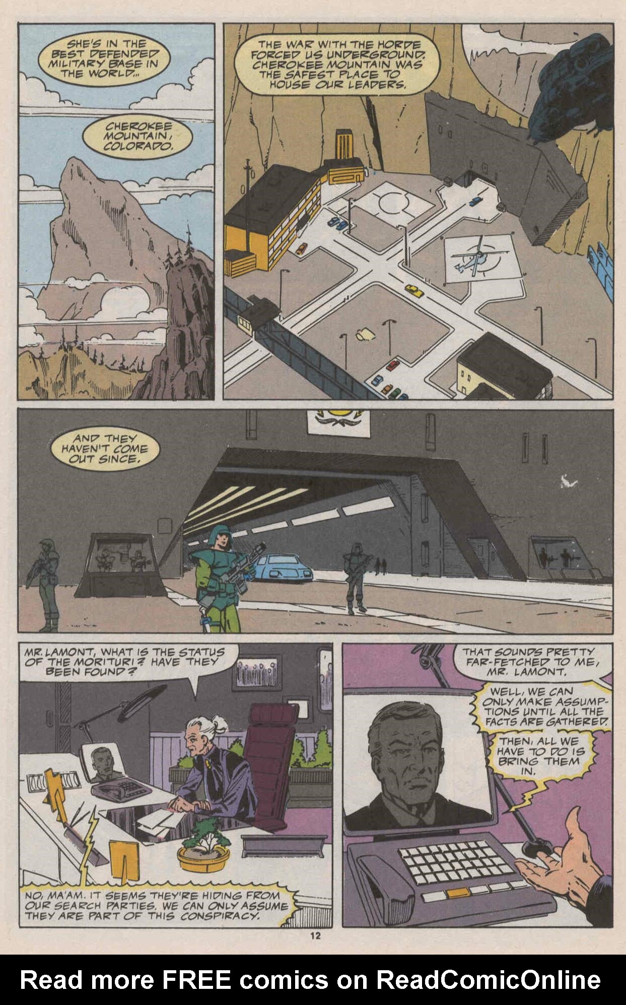 Read online Strikeforce: Morituri comic -  Issue #30 - 14