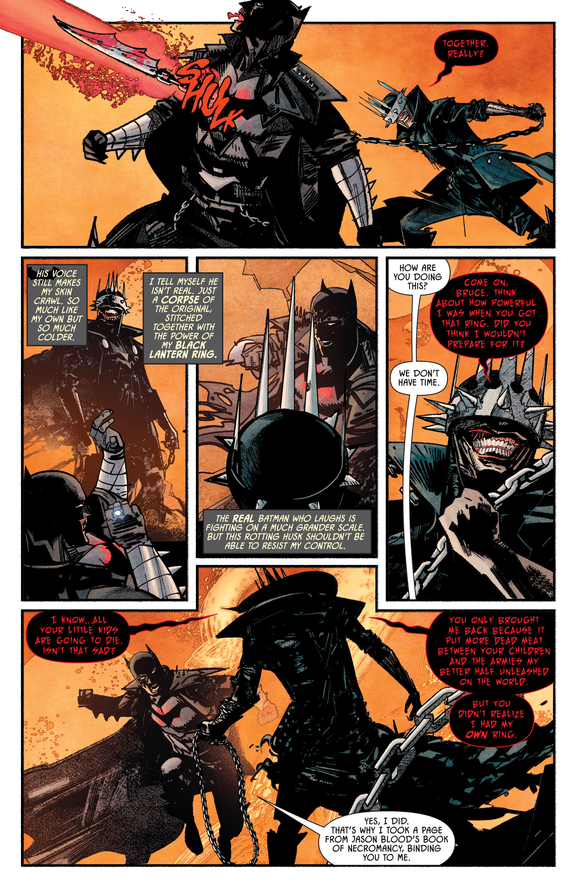 Read online Dark Nights: Death Metal The Last 52: War of the Multiverses comic -  Issue # TPB - 29