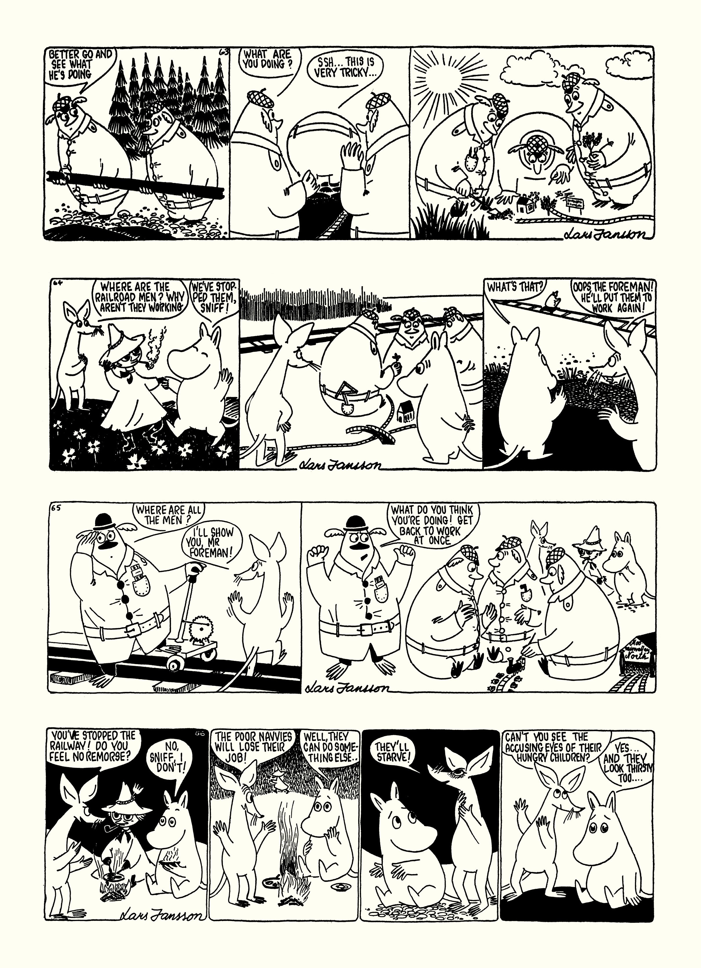 Read online Moomin: The Complete Lars Jansson Comic Strip comic -  Issue # TPB 6 - 42