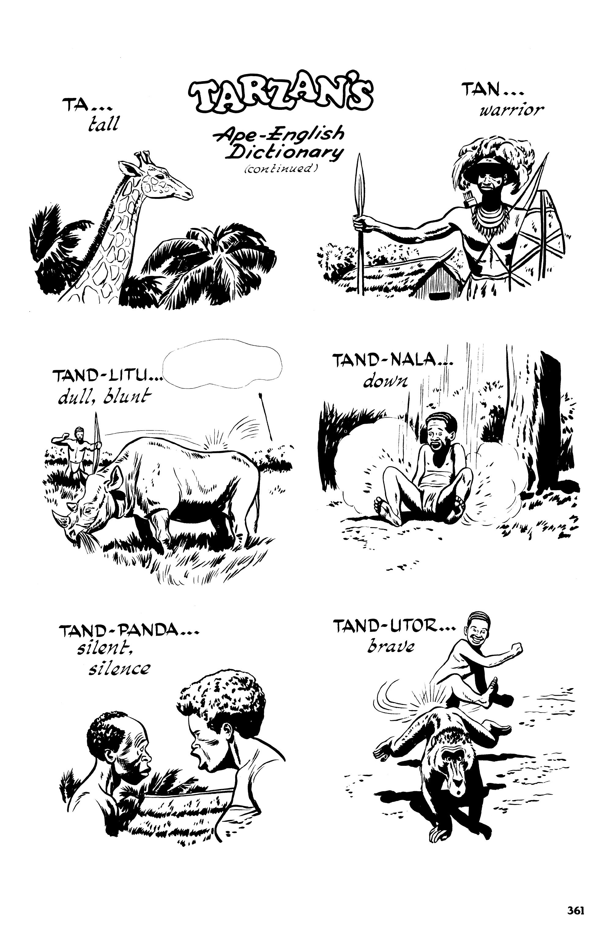 Read online Edgar Rice Burroughs Tarzan: The Jesse Marsh Years Omnibus comic -  Issue # TPB (Part 4) - 63
