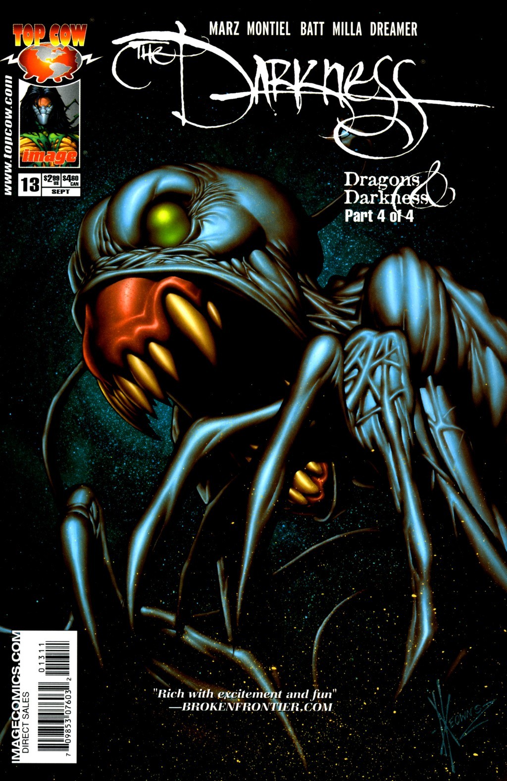 Read online The Darkness (2002) comic -  Issue #13 - 1