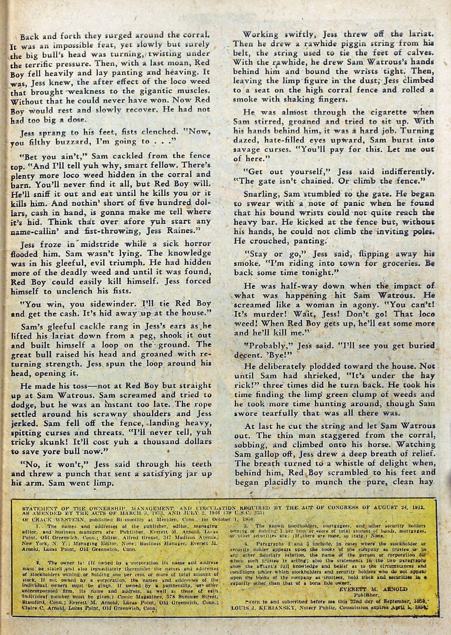 Read online Crack Western comic -  Issue #71 - 41