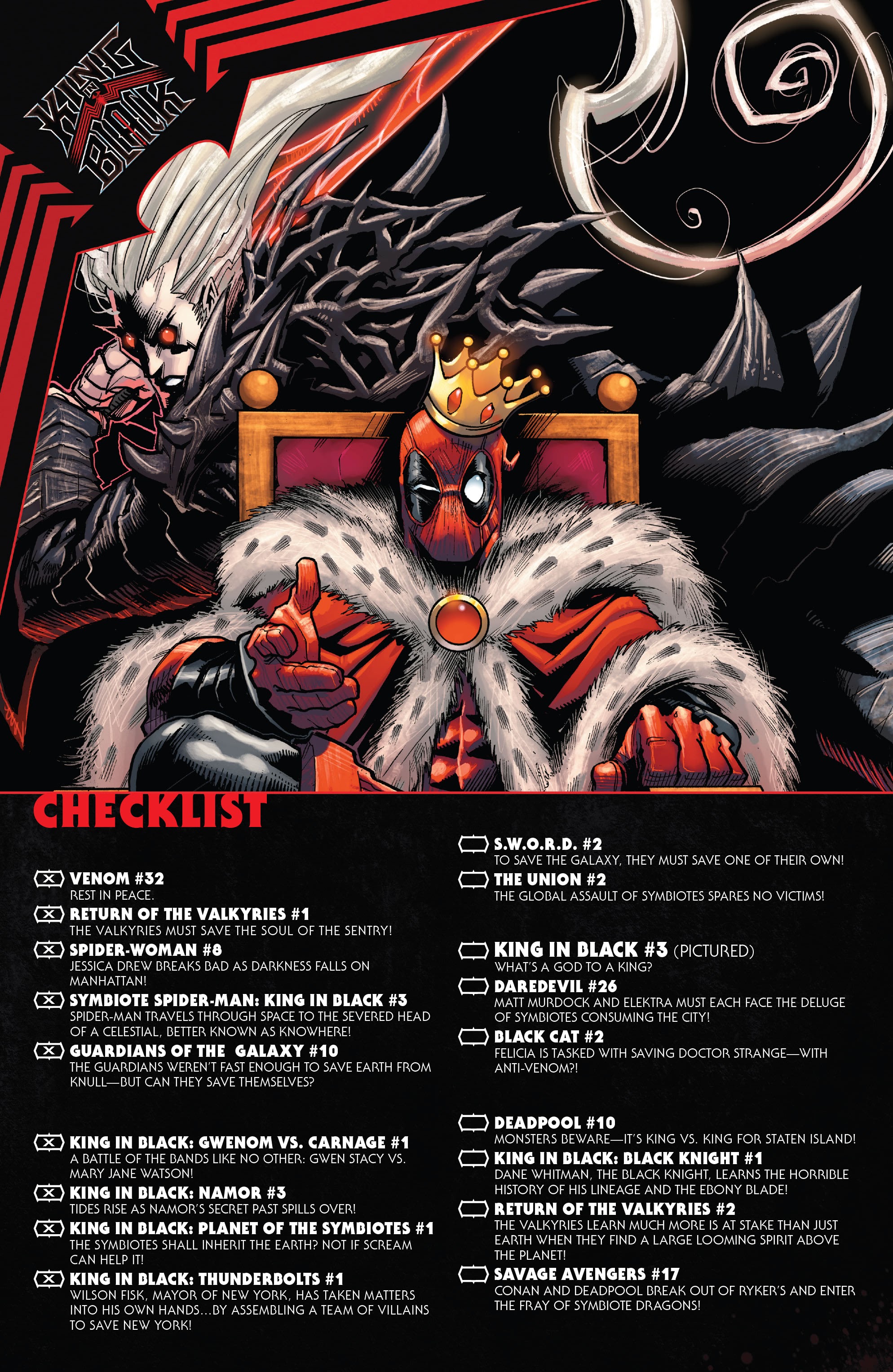 Read online King In Black: Thunderbolts comic -  Issue #1 - 23