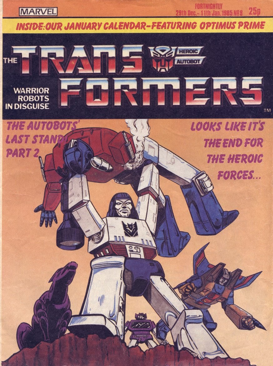 Read online The Transformers (UK) comic -  Issue #8 - 1