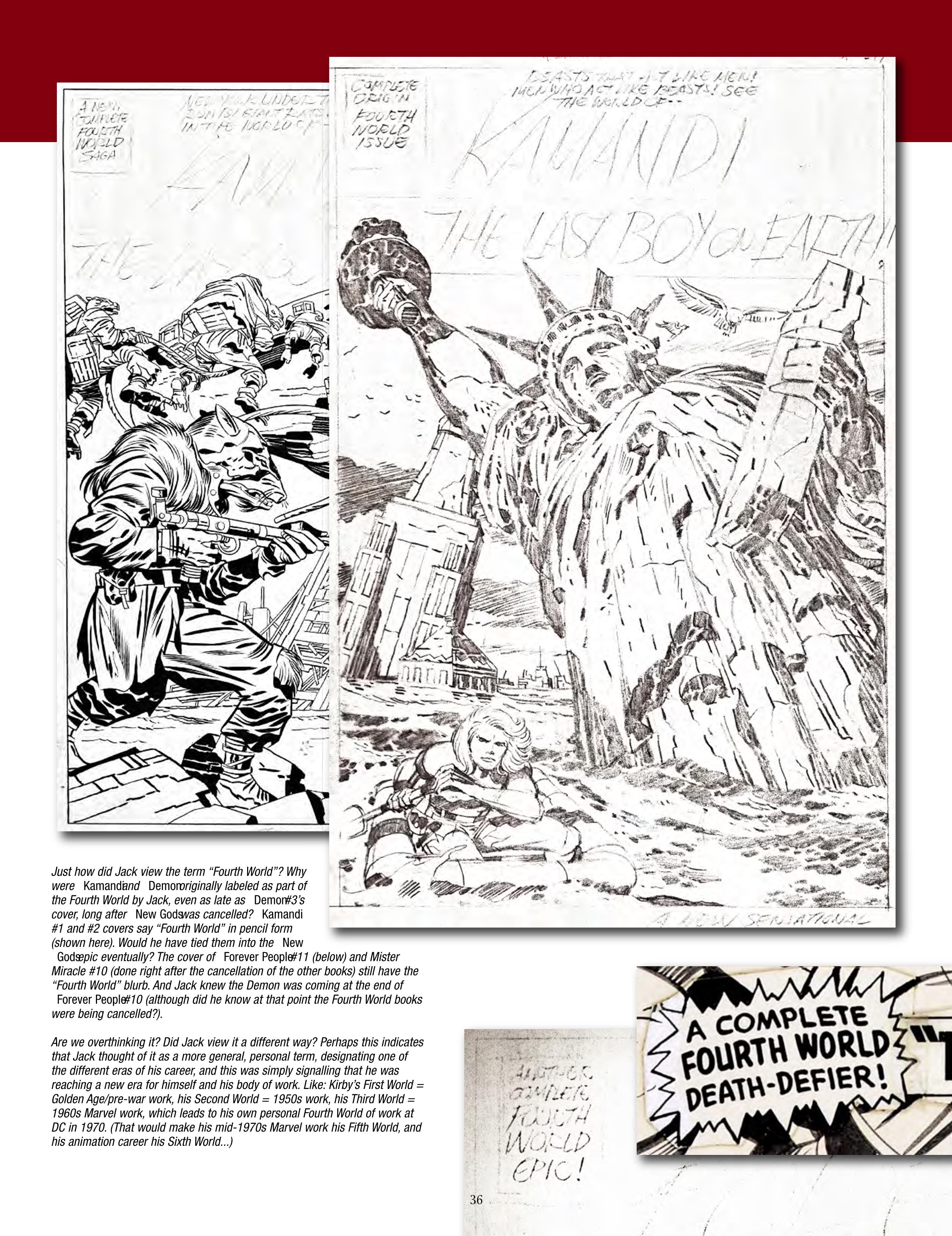 Read online The Jack Kirby Collector comic -  Issue #71 - 38