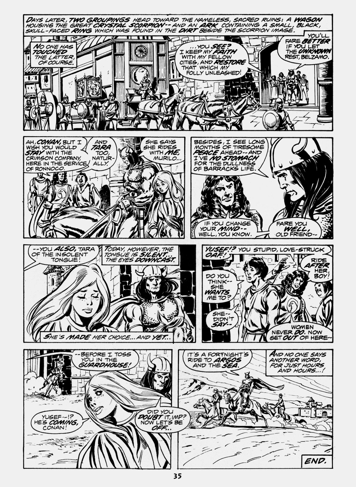 Read online Conan Saga comic -  Issue #84 - 37