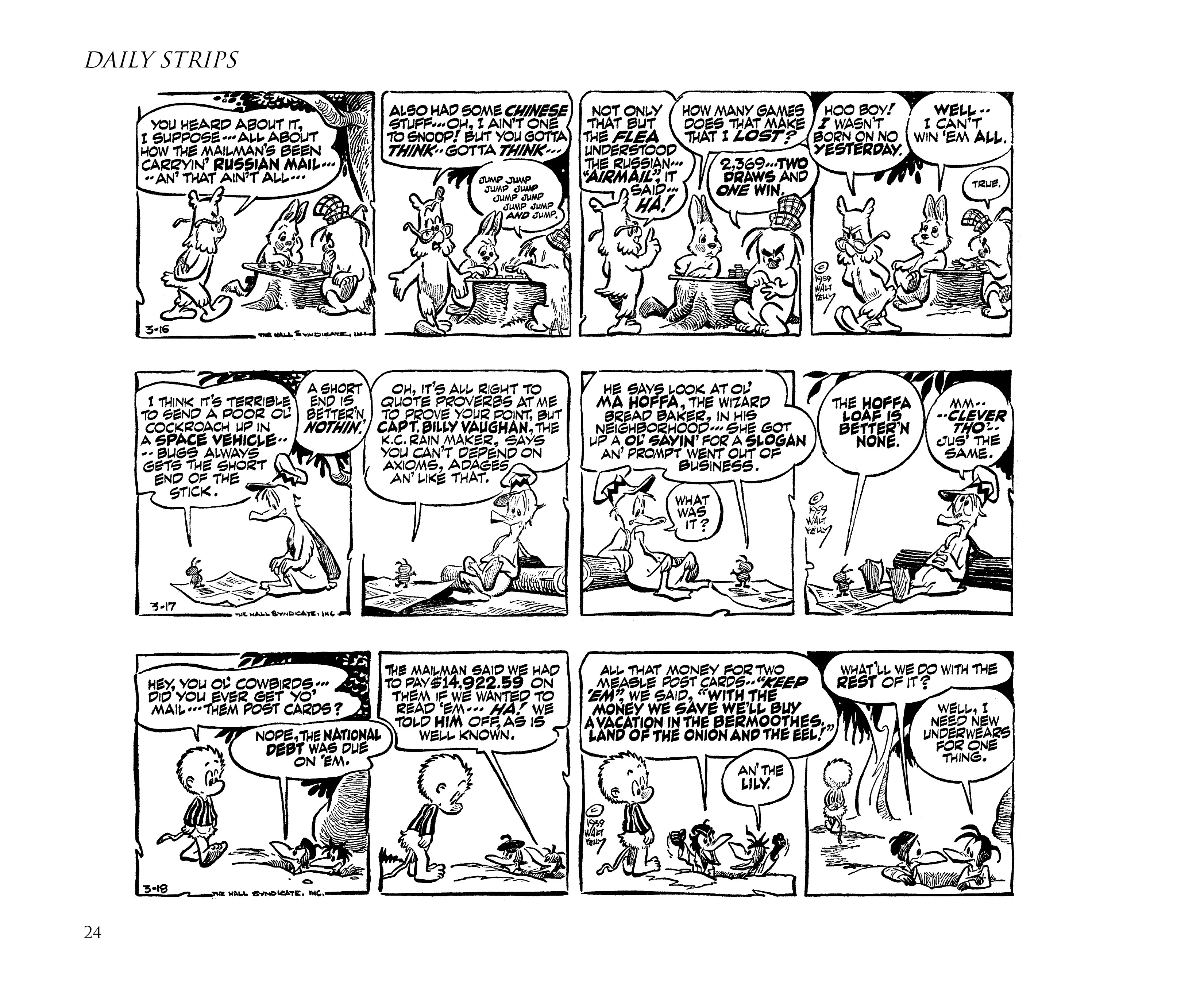 Read online Pogo by Walt Kelly: The Complete Syndicated Comic Strips comic -  Issue # TPB 6 (Part 1) - 34