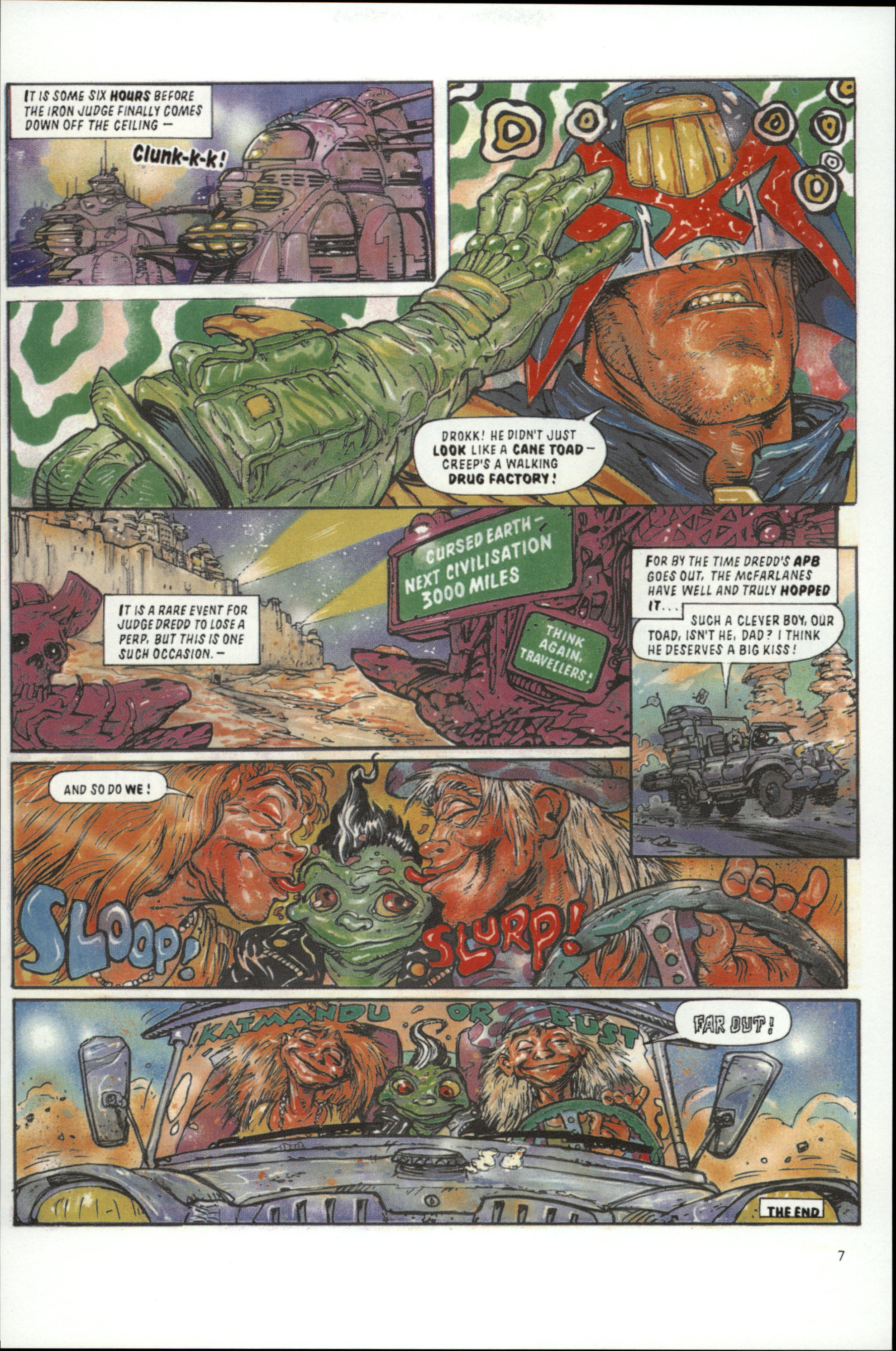 Read online Dredd Rules! comic -  Issue #13 - 9